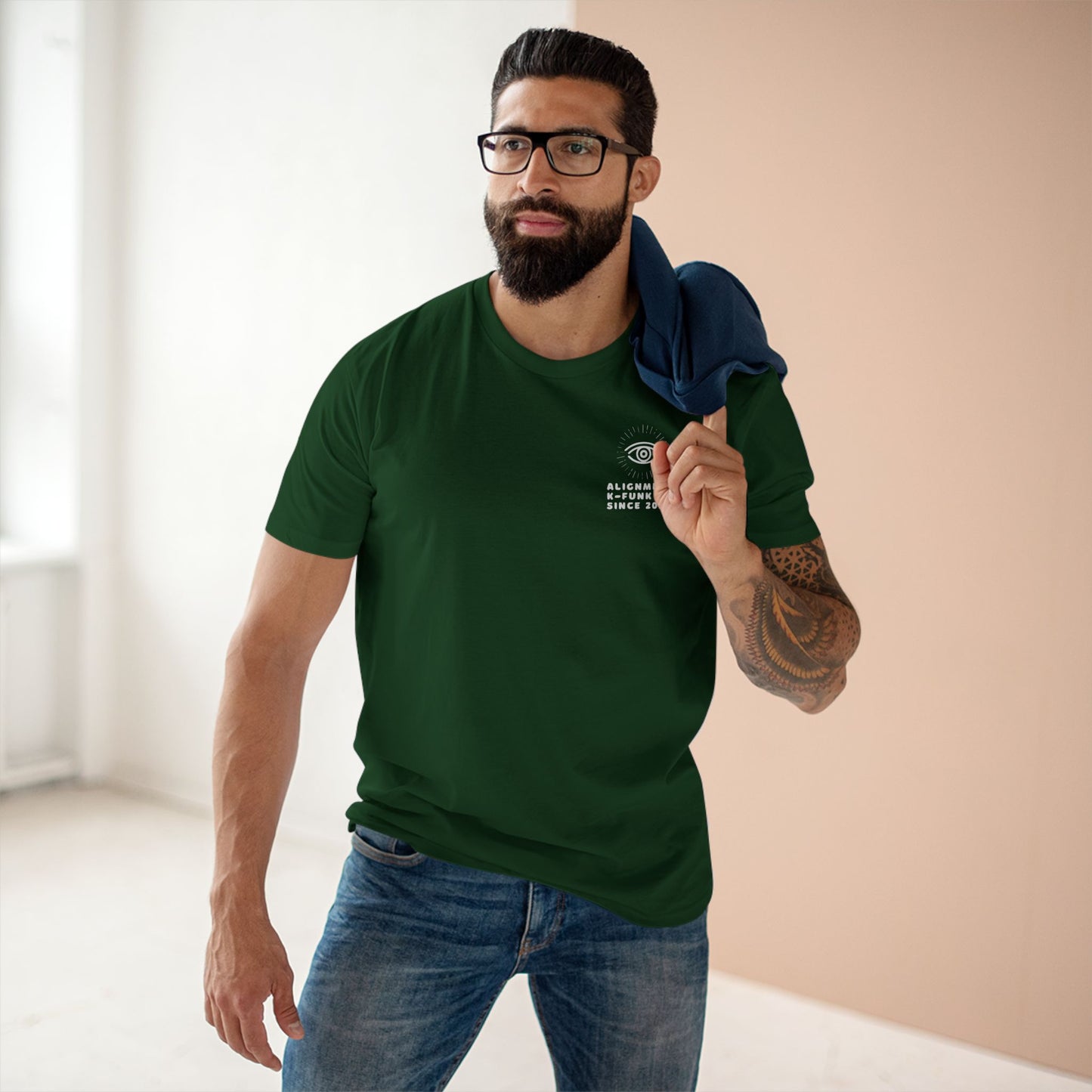 Clarify Over Confusion, Alignment Tee/White Font