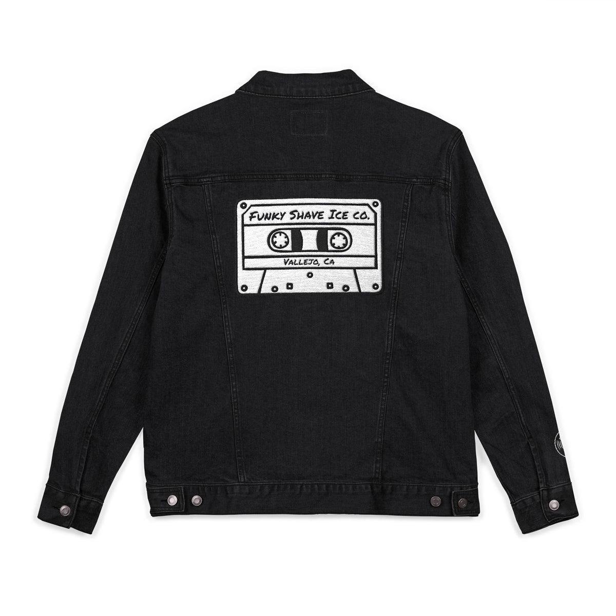 Funky Shave Ice Co Unisex Denim Jacket (Embroidery)