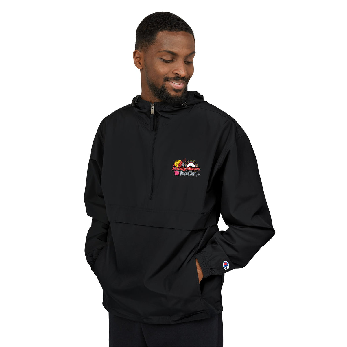 Funky Shave Ice Co Champion Unisex Packable Anorak Jacket