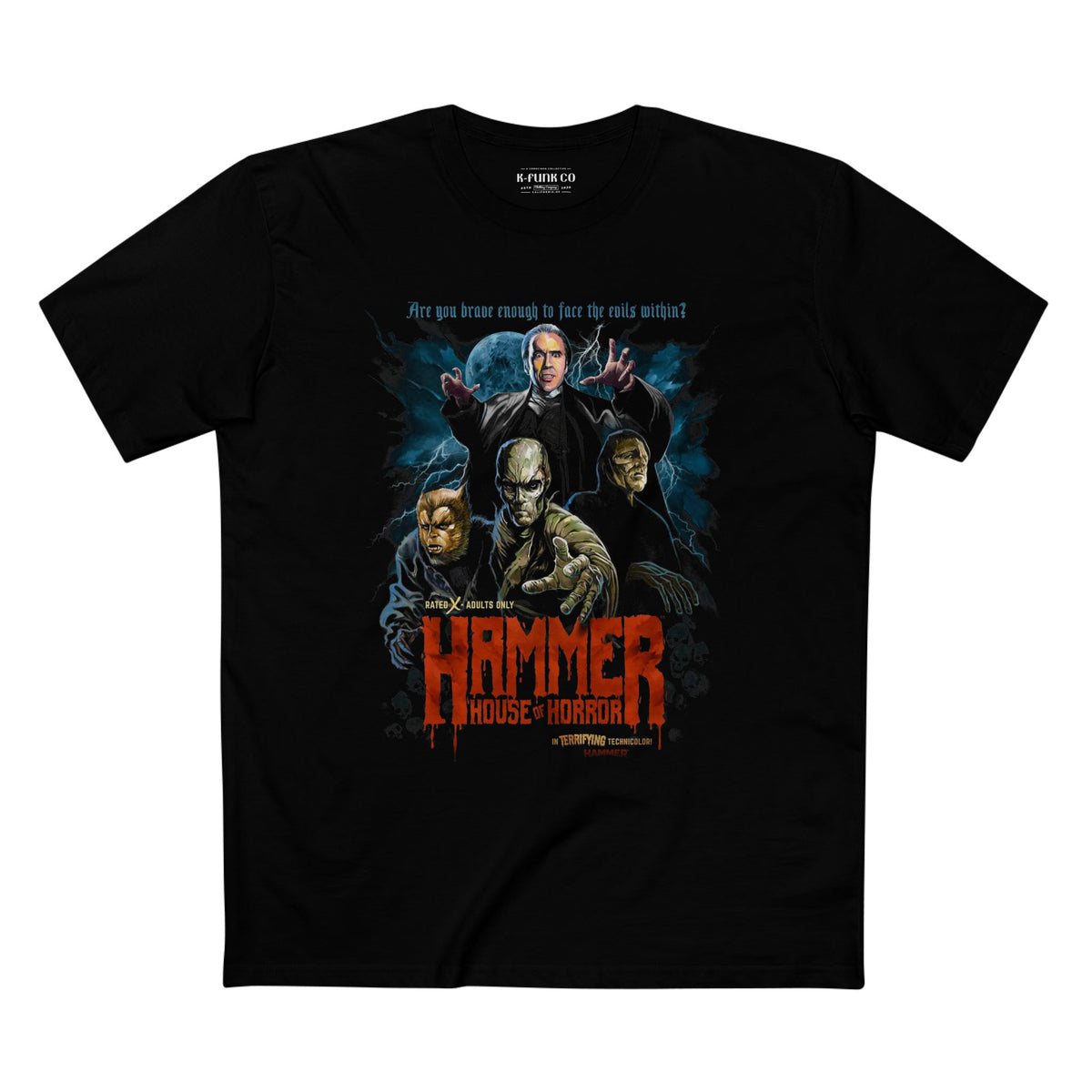 Retro 80s Horror Movie Tee — Nostalgic Film Graphic Tee