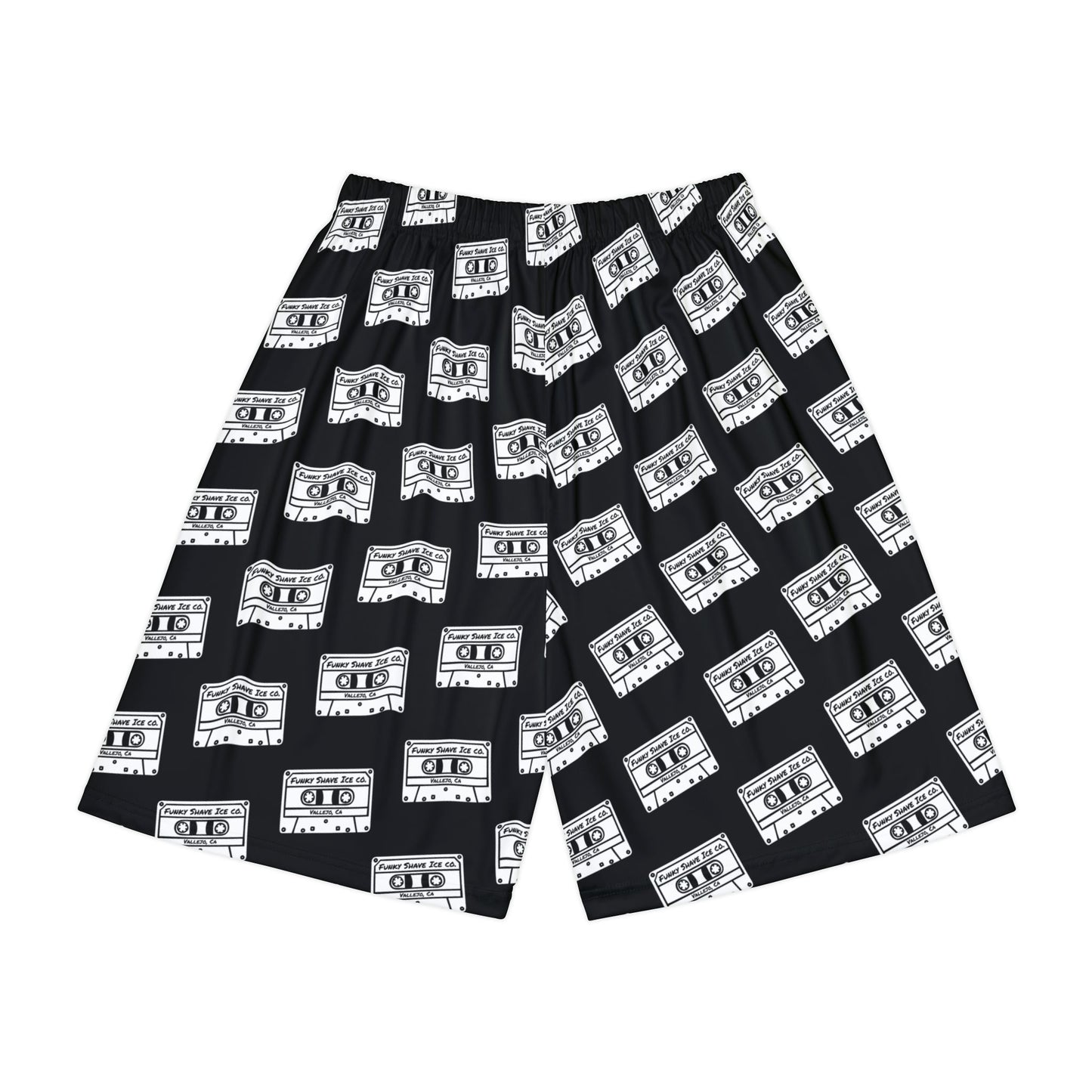 All Over Print Funky Shave Ice Co Men\s Sports Shorts (AOP)