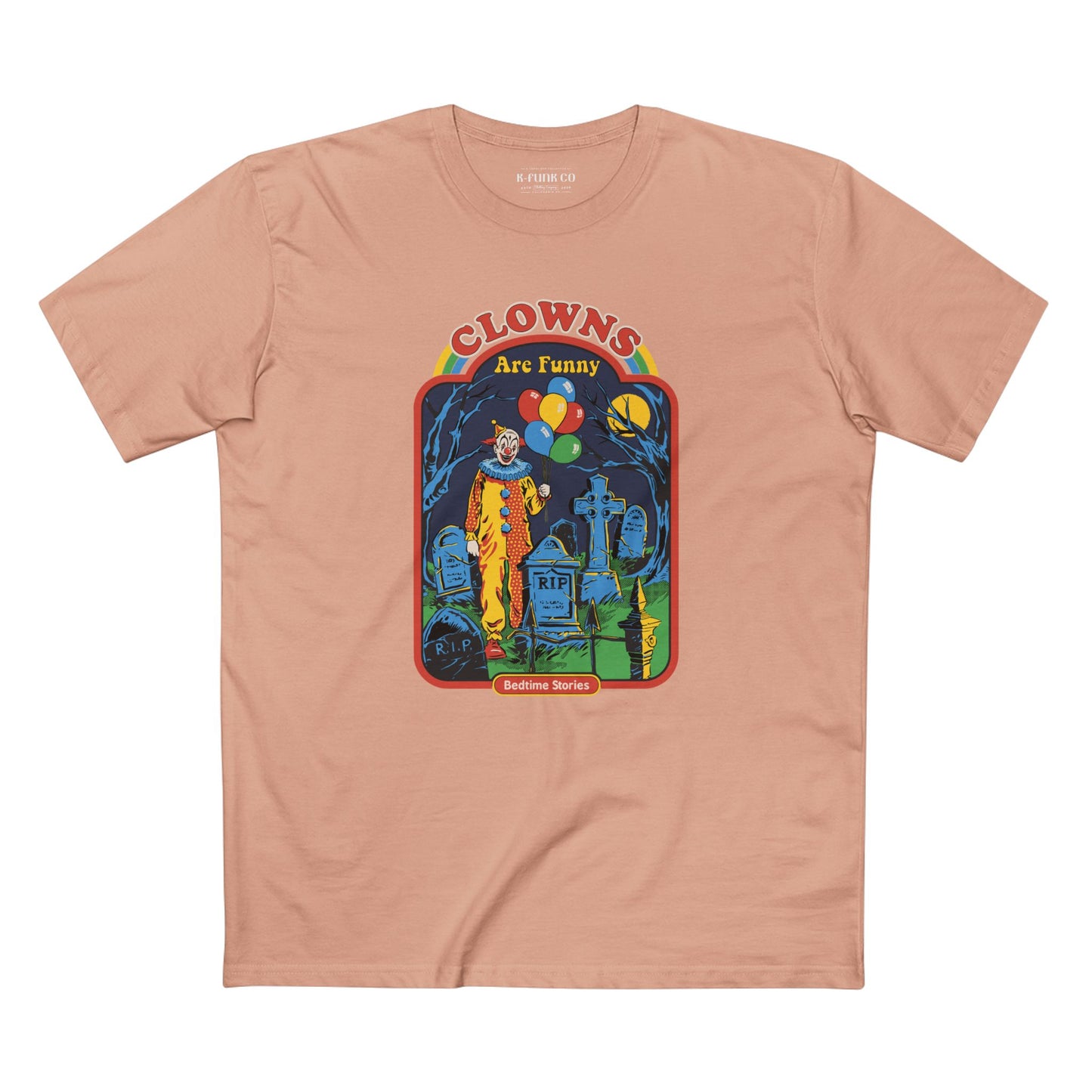 Retro Horror Clown Tee — Nostalgic 80s Film Graphic