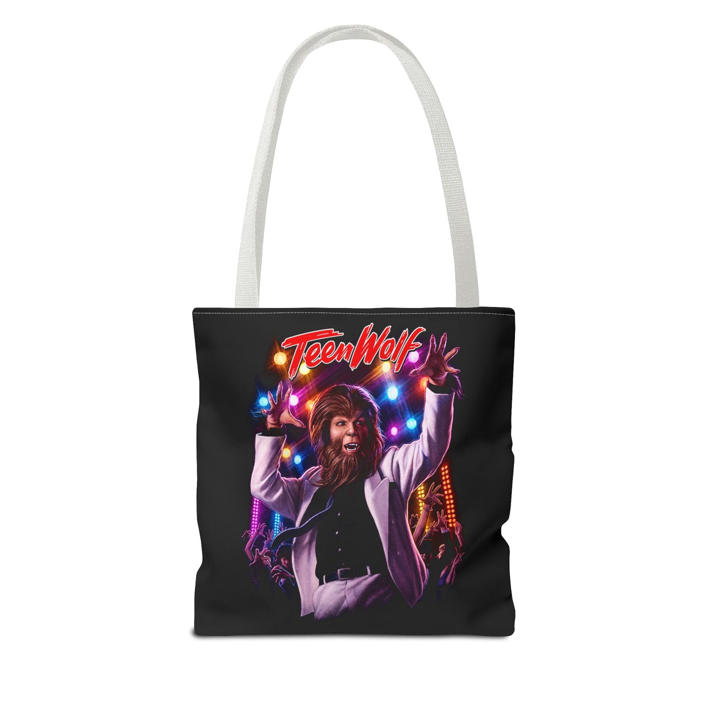 Teen Wolf 80s Werewolf Classic Movie Tote Bag