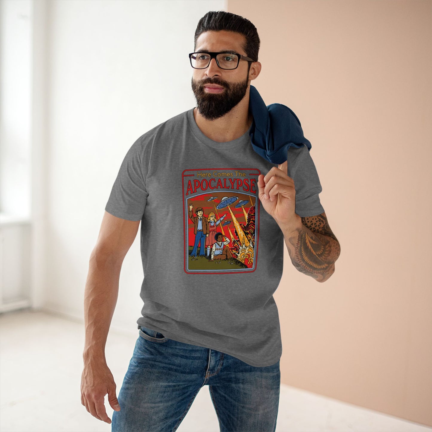 Apocalypse Retro Graphic Tee — The End Times Design