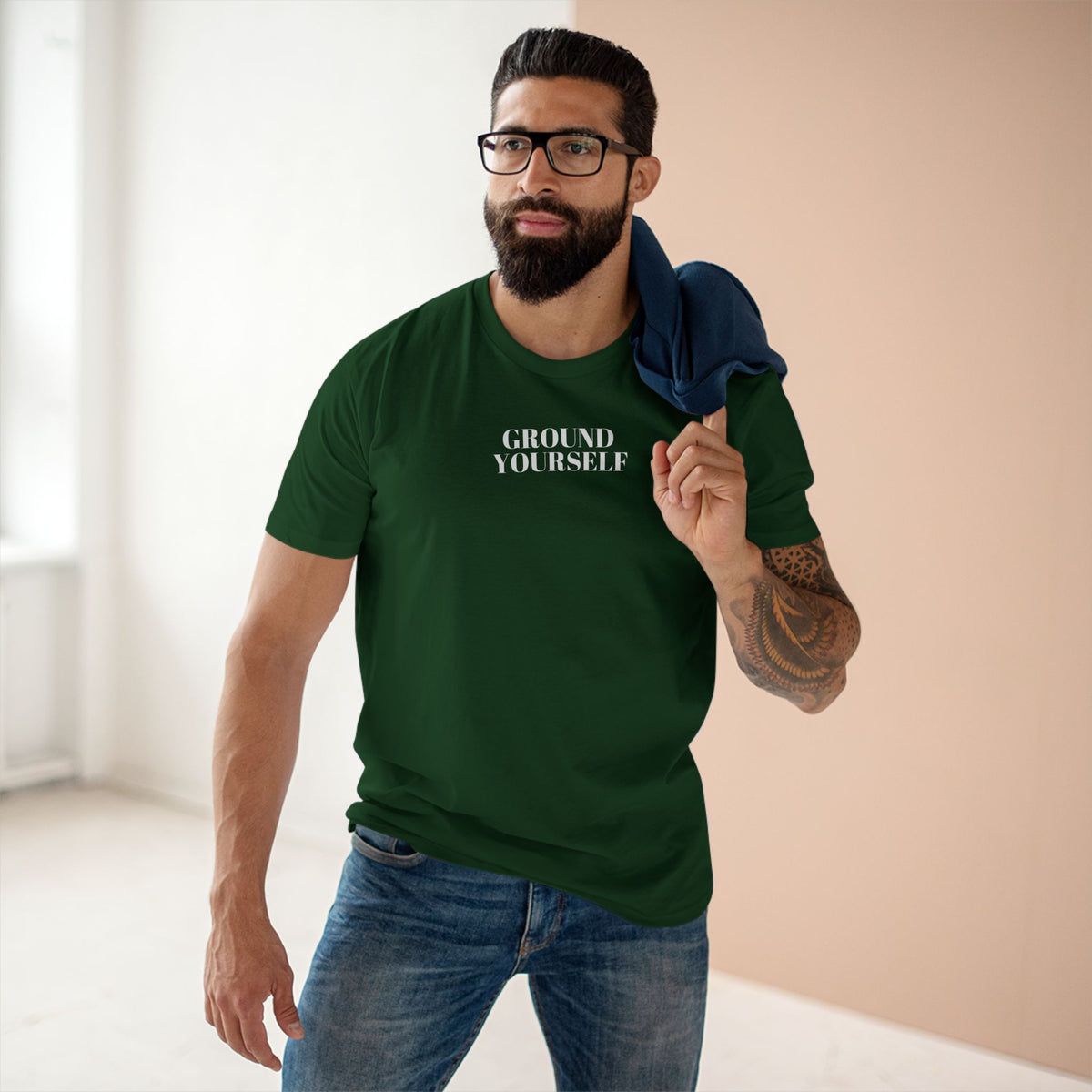 Ground Yourself/ White Font
