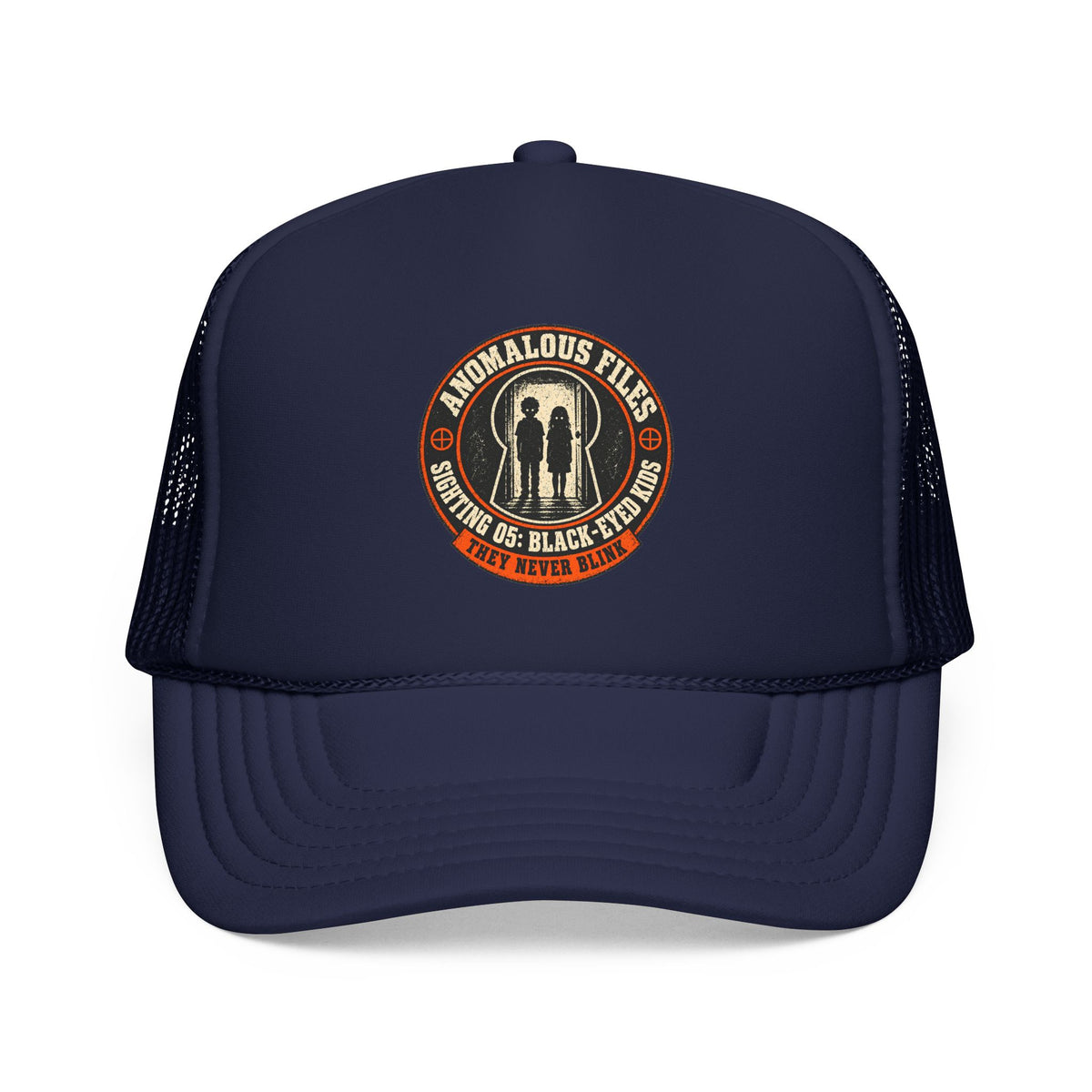 Anomalous Files Sighting 5:Black-Eyed Kids Foam Trucker Hat