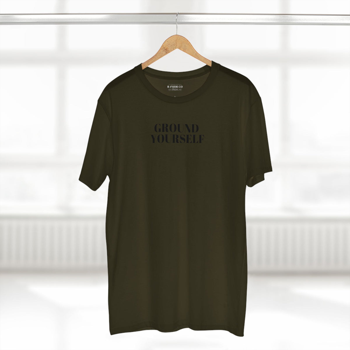 Ground Yourself/Black Font