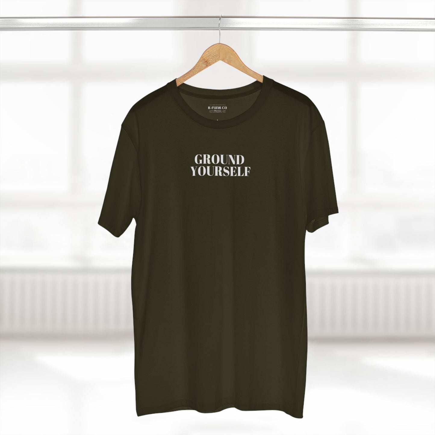 Ground Yourself/ White Font