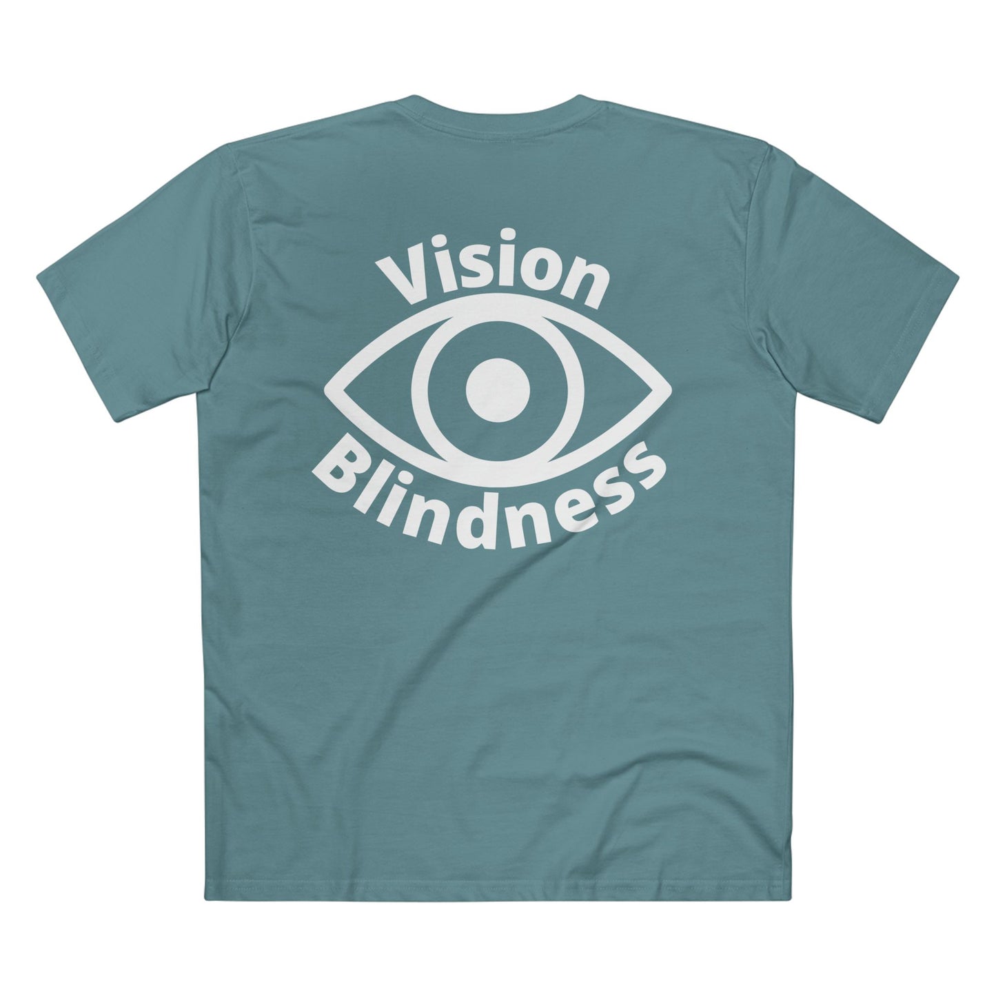 Vision Over Blindness, Alignment Tee/White Font