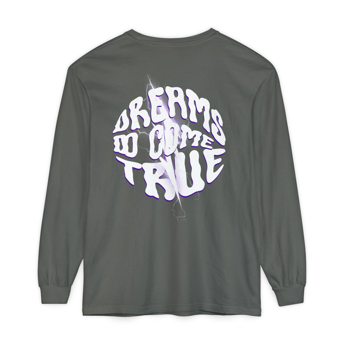 Dreams Do Come True Graphic Long Sleeve T-Shirt
