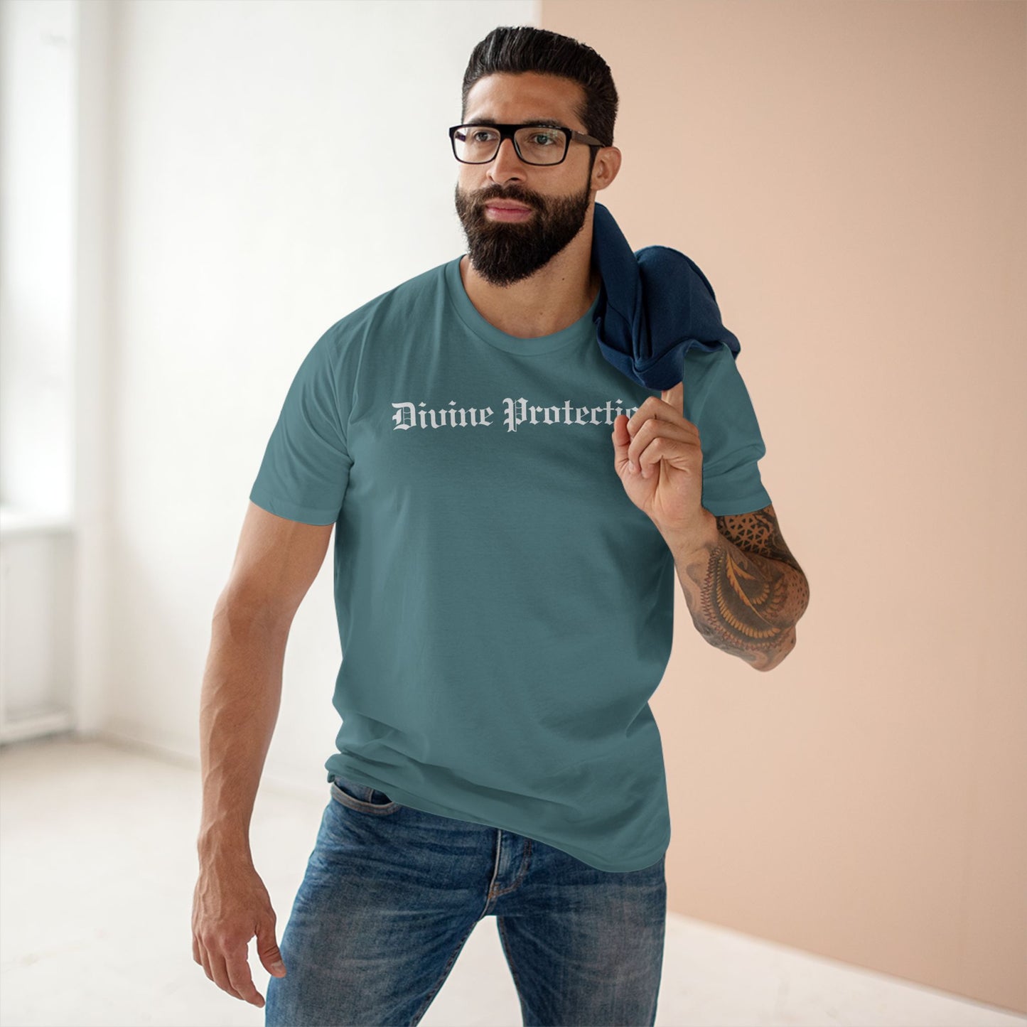 Divine Protetction/White Tee