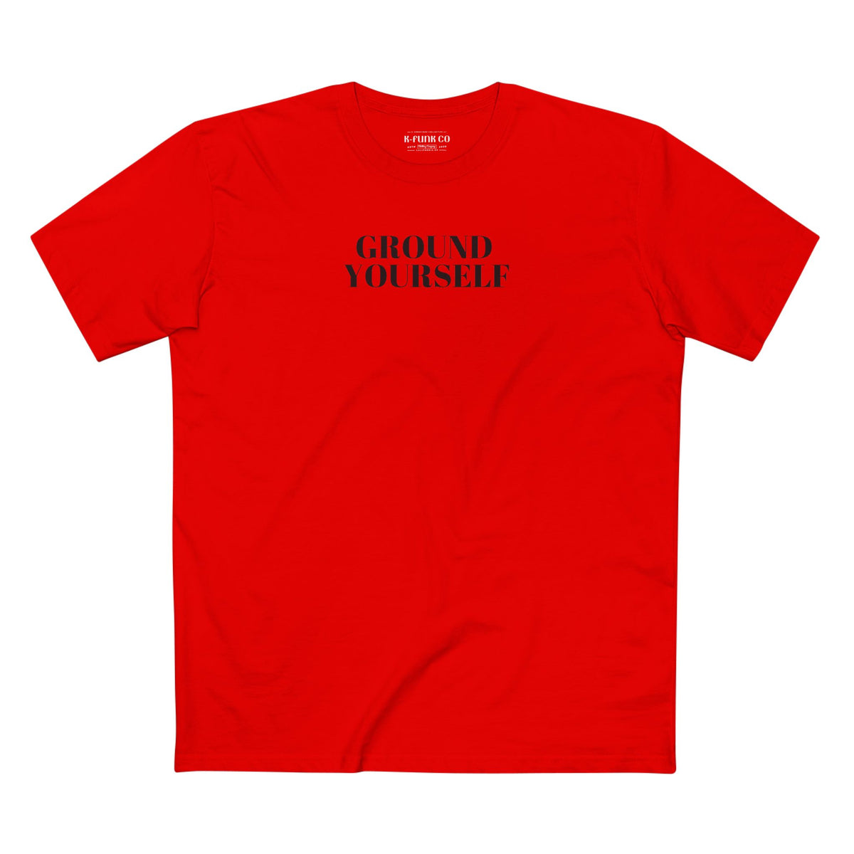 Ground Yourself/Black Font