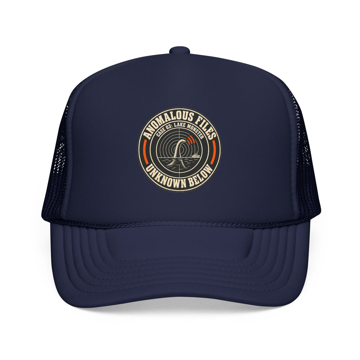 Anomalous Files Case 3:Lake Monster Foam Trucker Hat