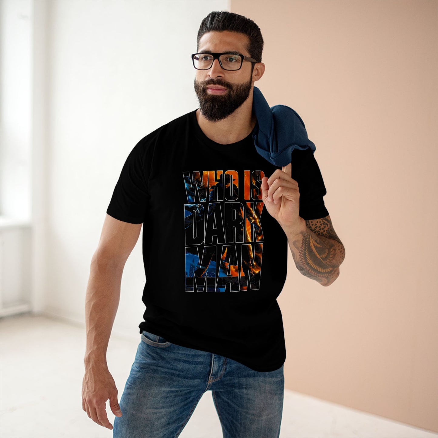 Who is Darkman Retro 80s Movie Tee — Nostalgic 80s Film Graphic, Darkman Tee