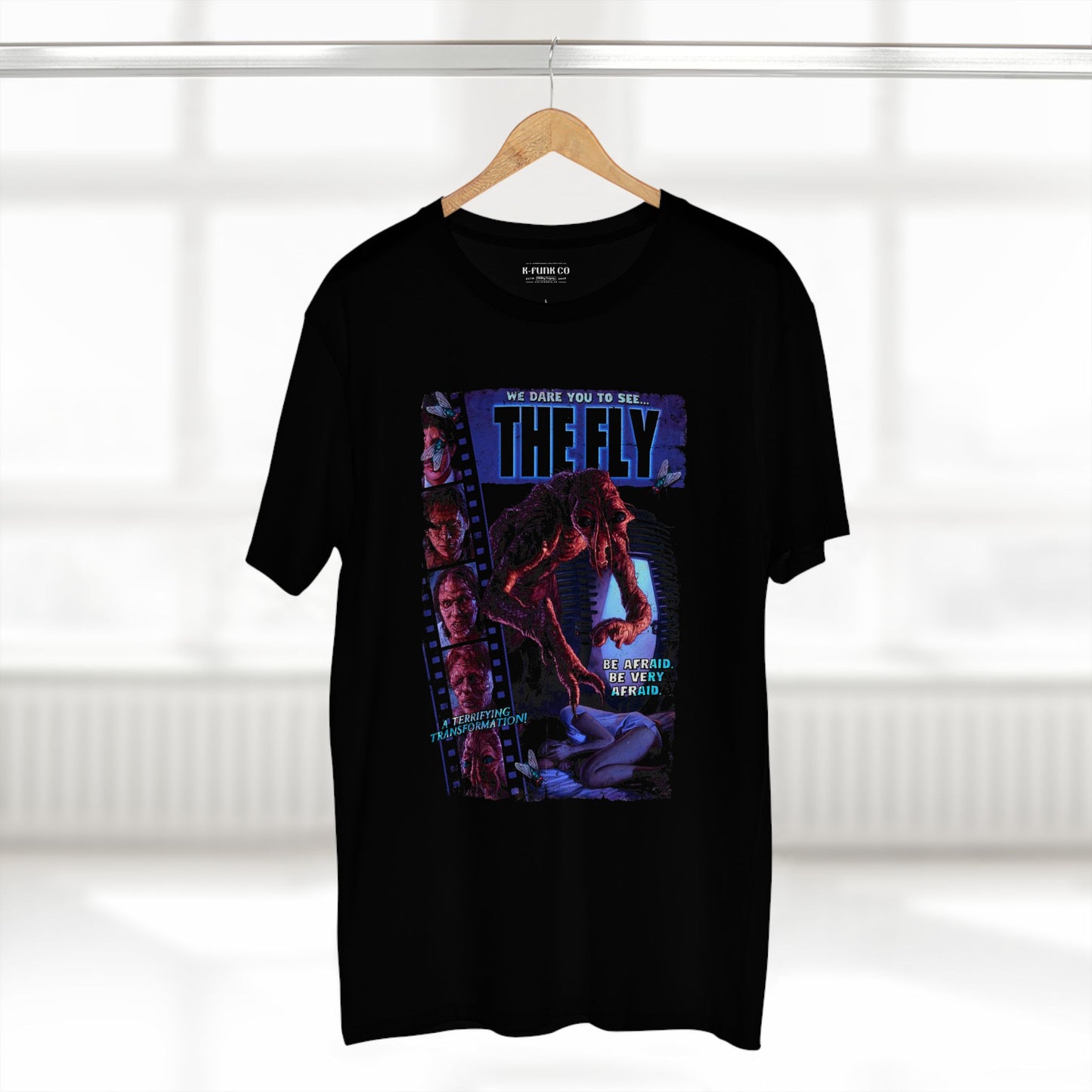80s Horror Movie T-Shirt — The Fly Retro Graphic Tee