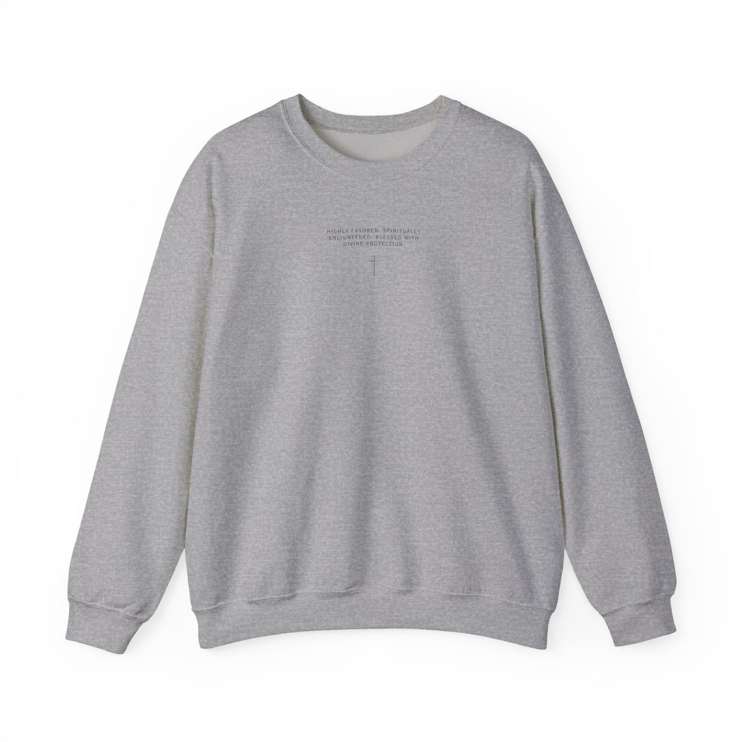 Chosen One/Black Unisex Heavy Blend™ Crewneck Sweatshirt