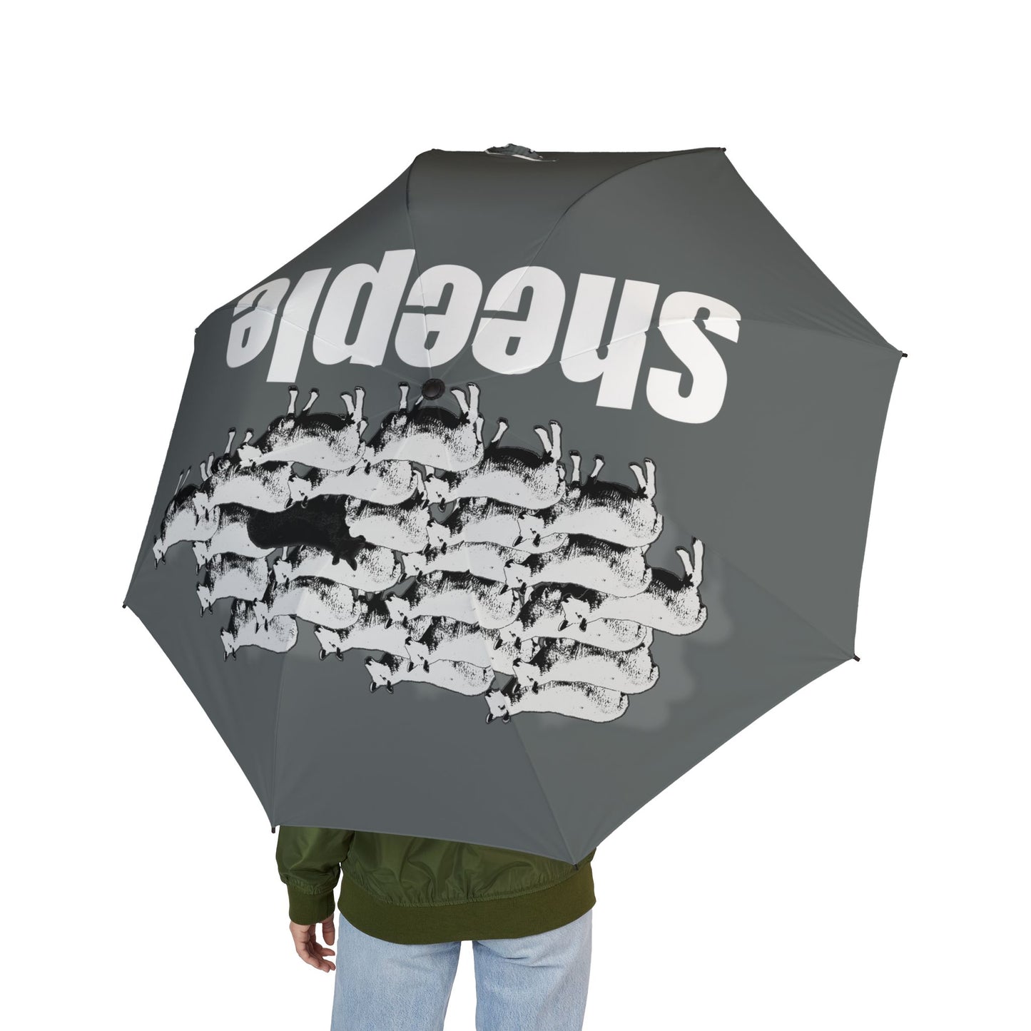 Sheeple Semi-Automatic Foldable Umbrella