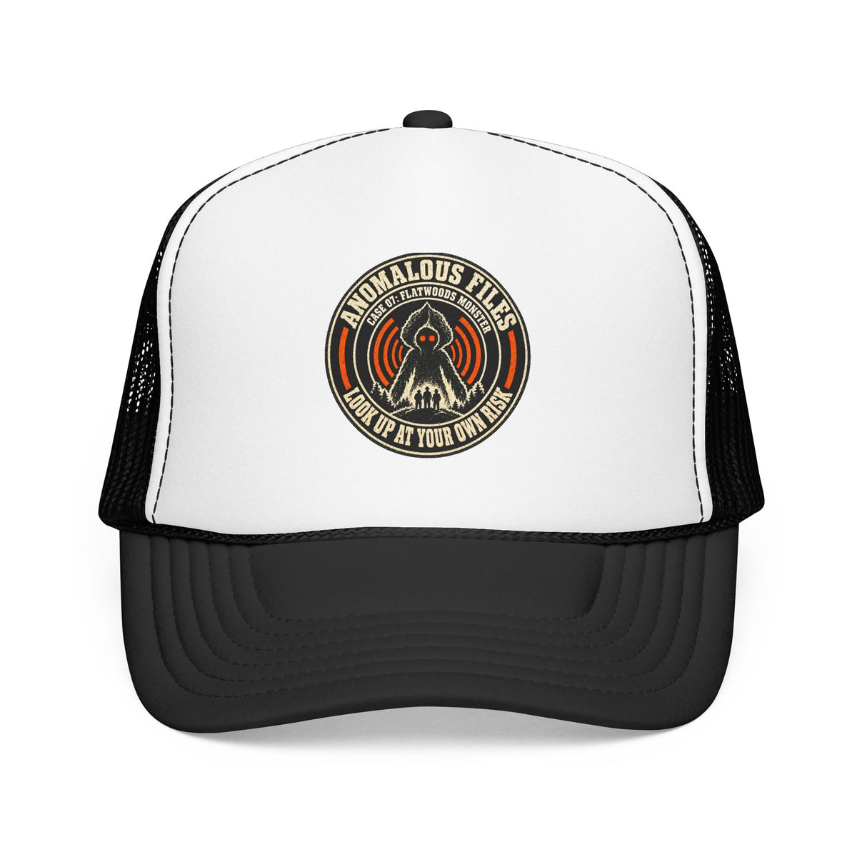 Anomalous Files Case 7: Flatwoods Monster Foam Trucker Hat