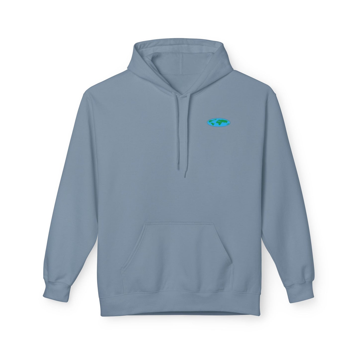 Hoodie Flat Earth Hiking Club Design