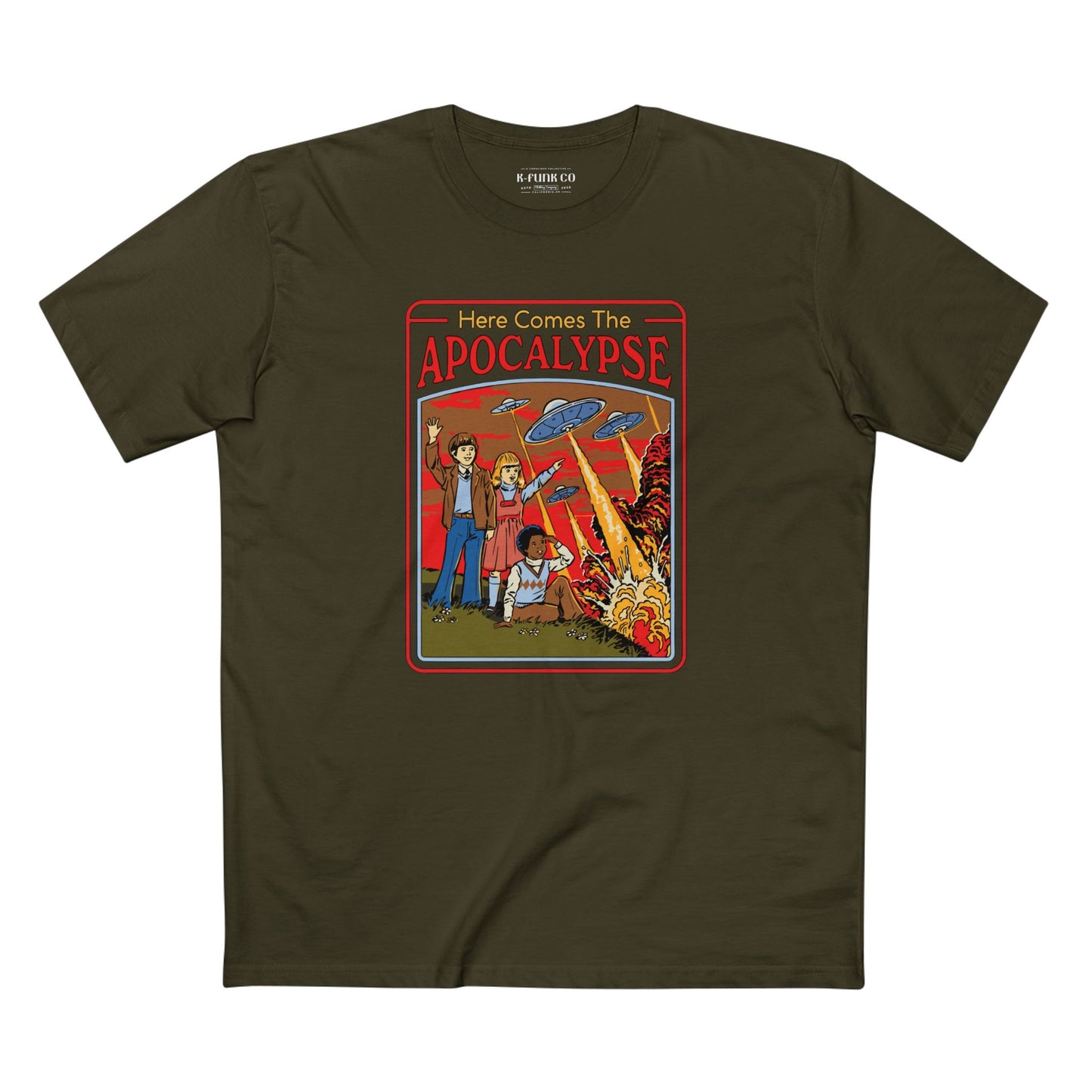 Apocalypse Retro Graphic Tee — The End Times Design