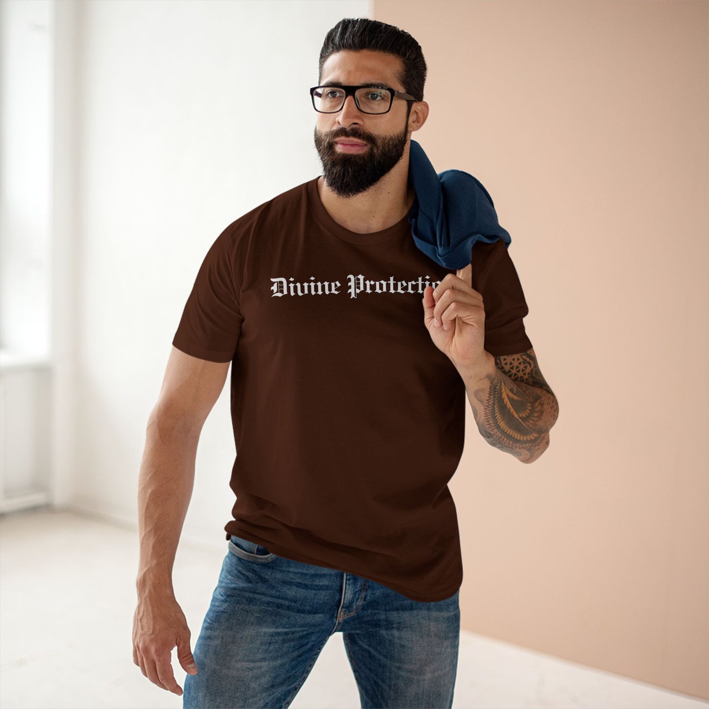 Divine Protetction/White Tee