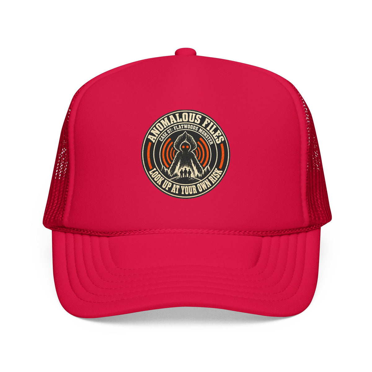 Anomalous Files Case 7: Flatwoods Monster Foam Trucker Hat