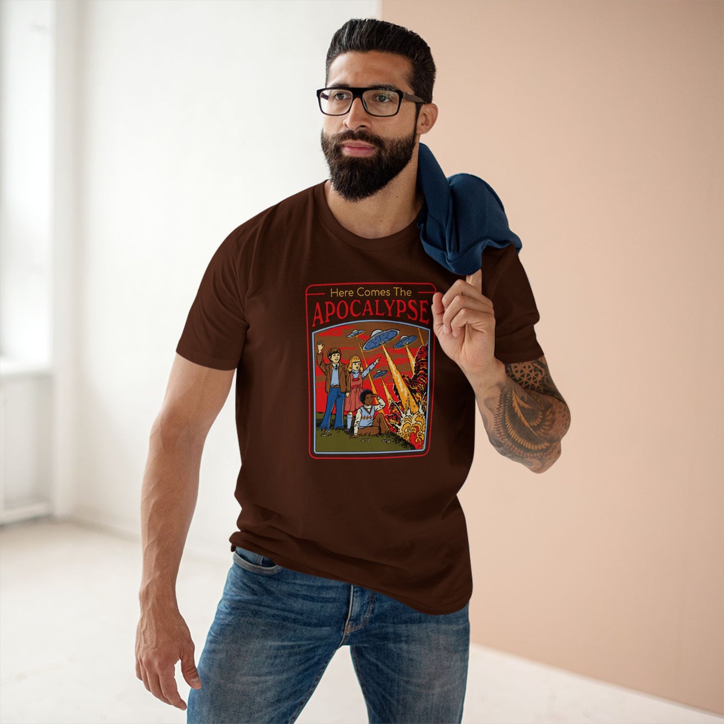 Apocalypse Retro Graphic Tee — The End Times Design