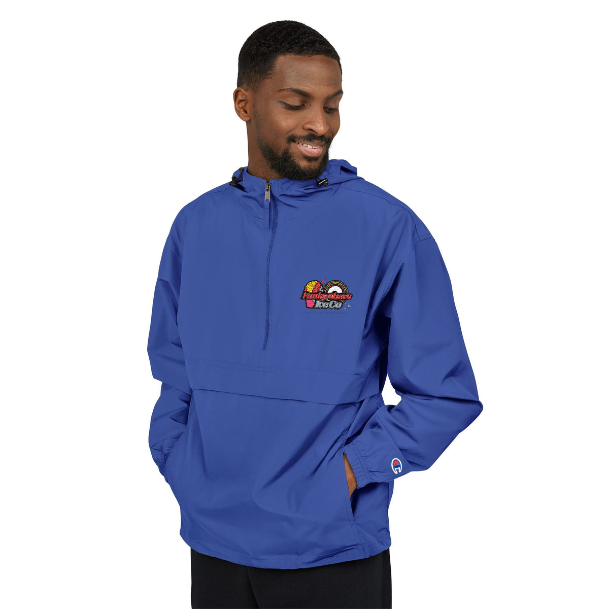 Funky Shave Ice Co Champion Unisex Packable Anorak Jacket