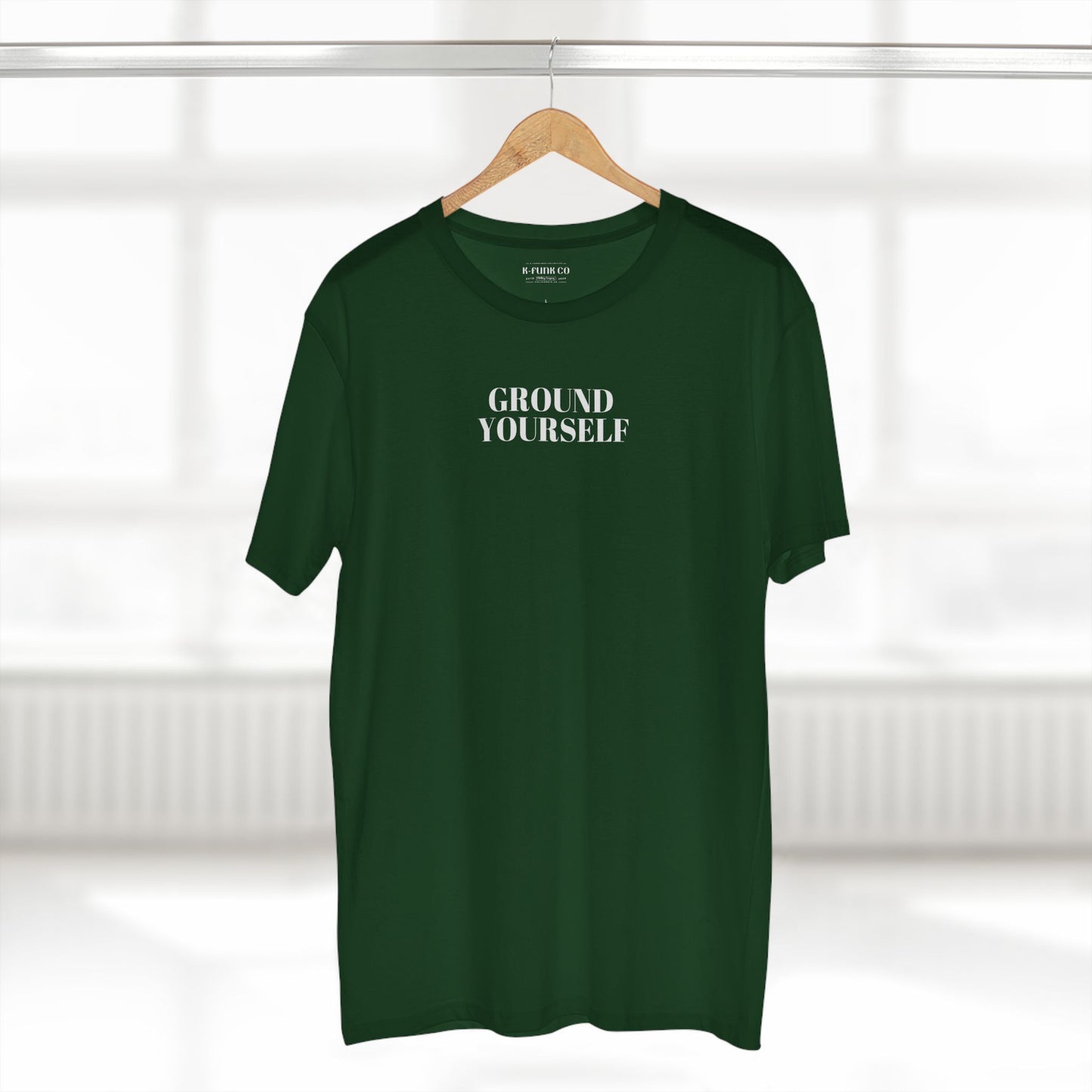 Ground Yourself/ White Font