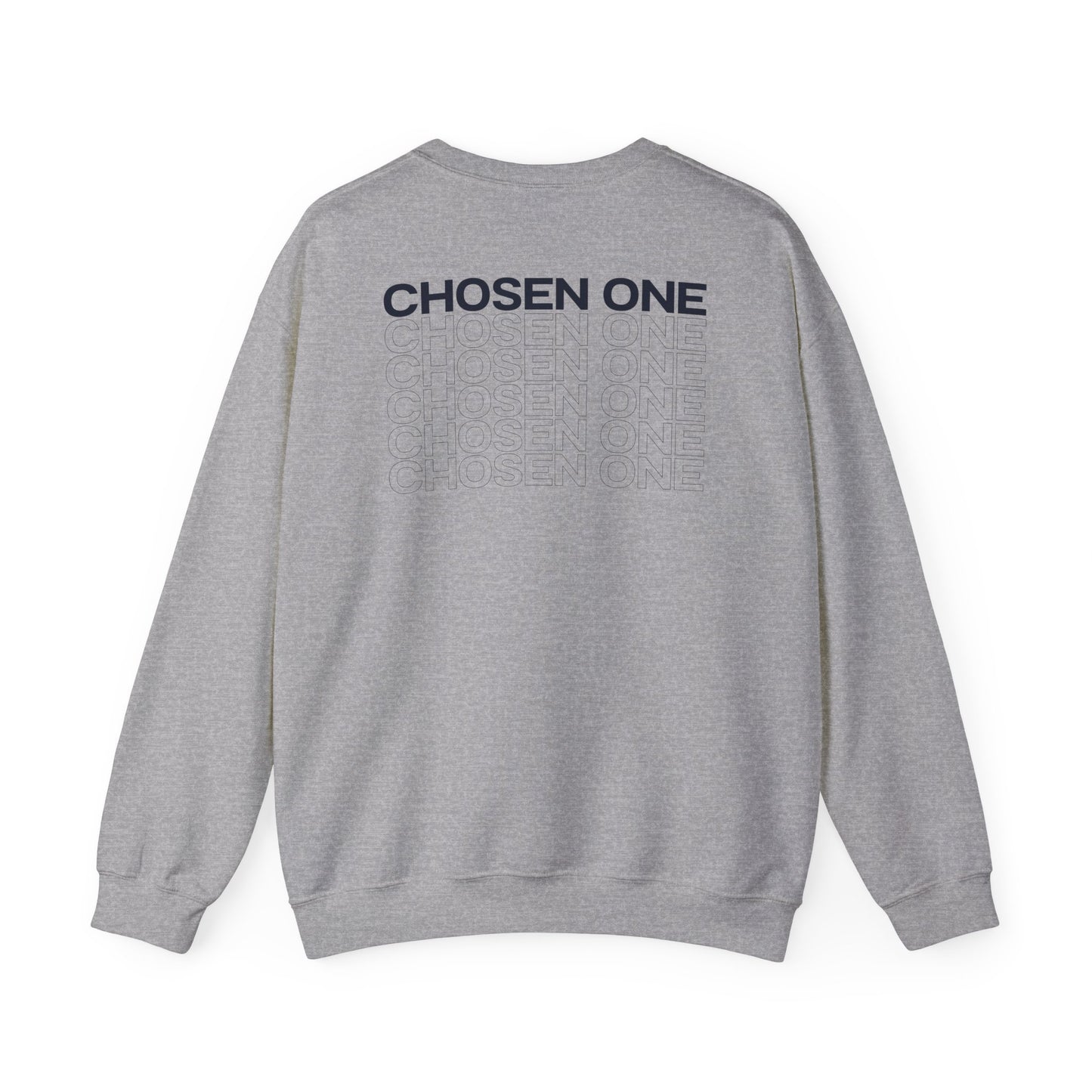 Chosen One/Black Unisex Heavy Blend™ Crewneck Sweatshirt