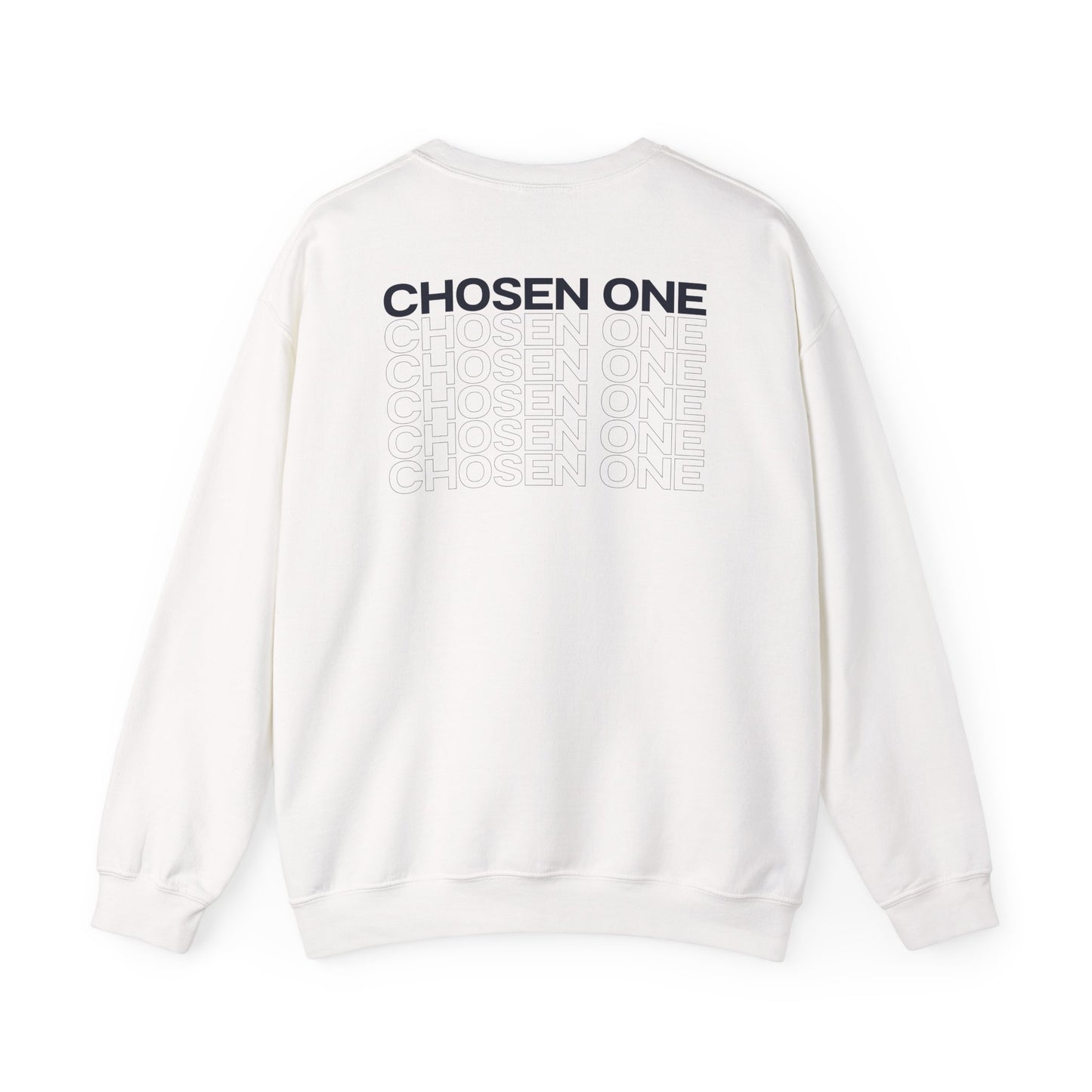 Chosen One/Black Unisex Heavy Blend™ Crewneck Sweatshirt
