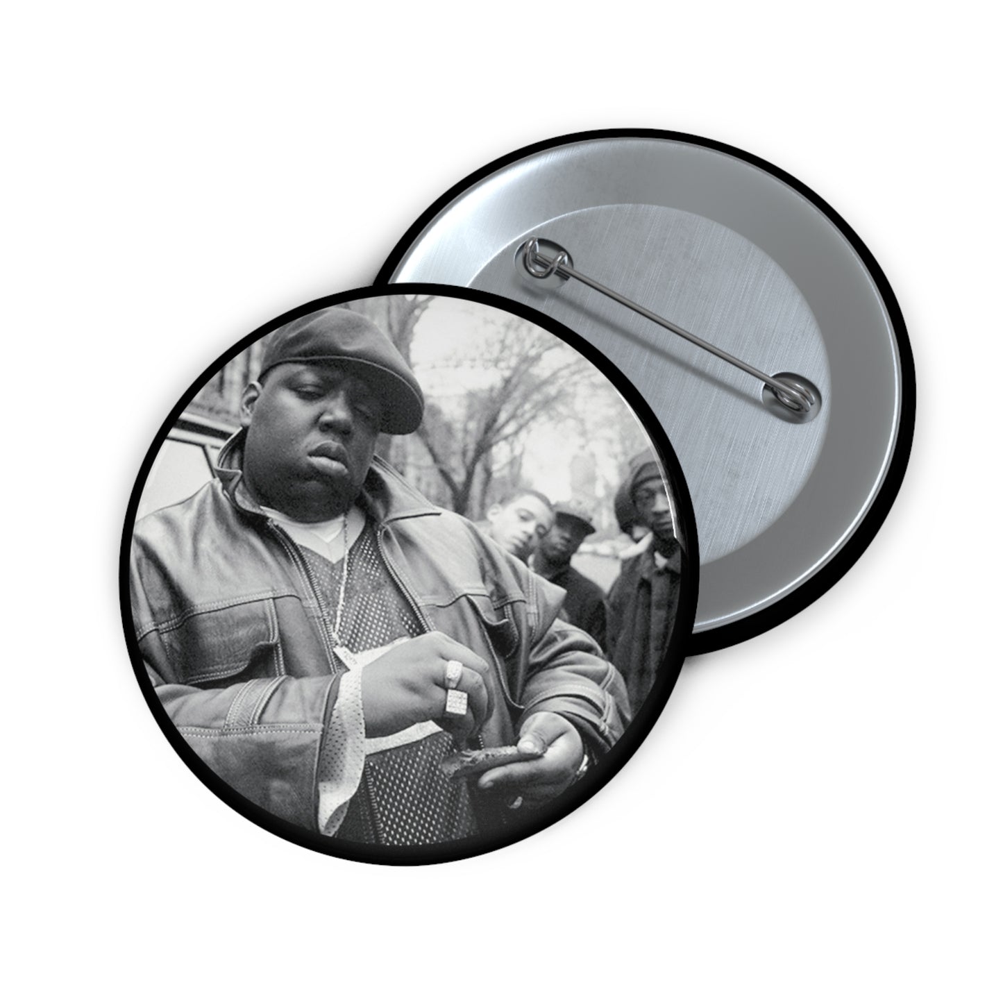 Biggie Roll Up Pin Buttons