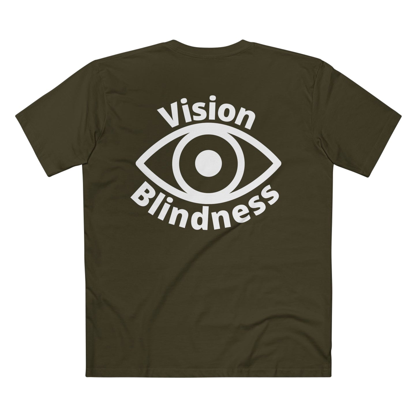 Vision Over Blindness, Alignment Tee/White Font