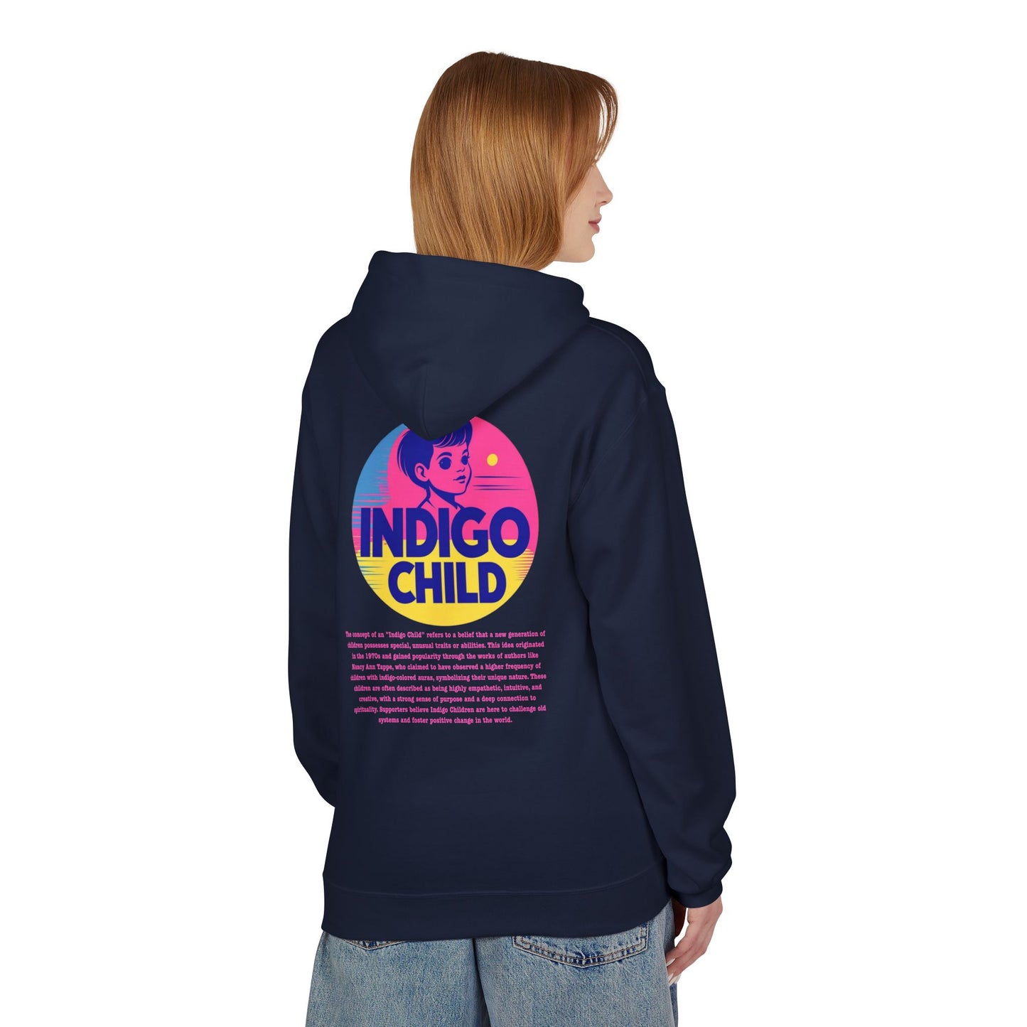Indigo Child Retro Hoodie