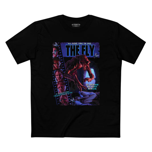 80s Horror Movie T-Shirt — The Fly Retro Graphic Tee