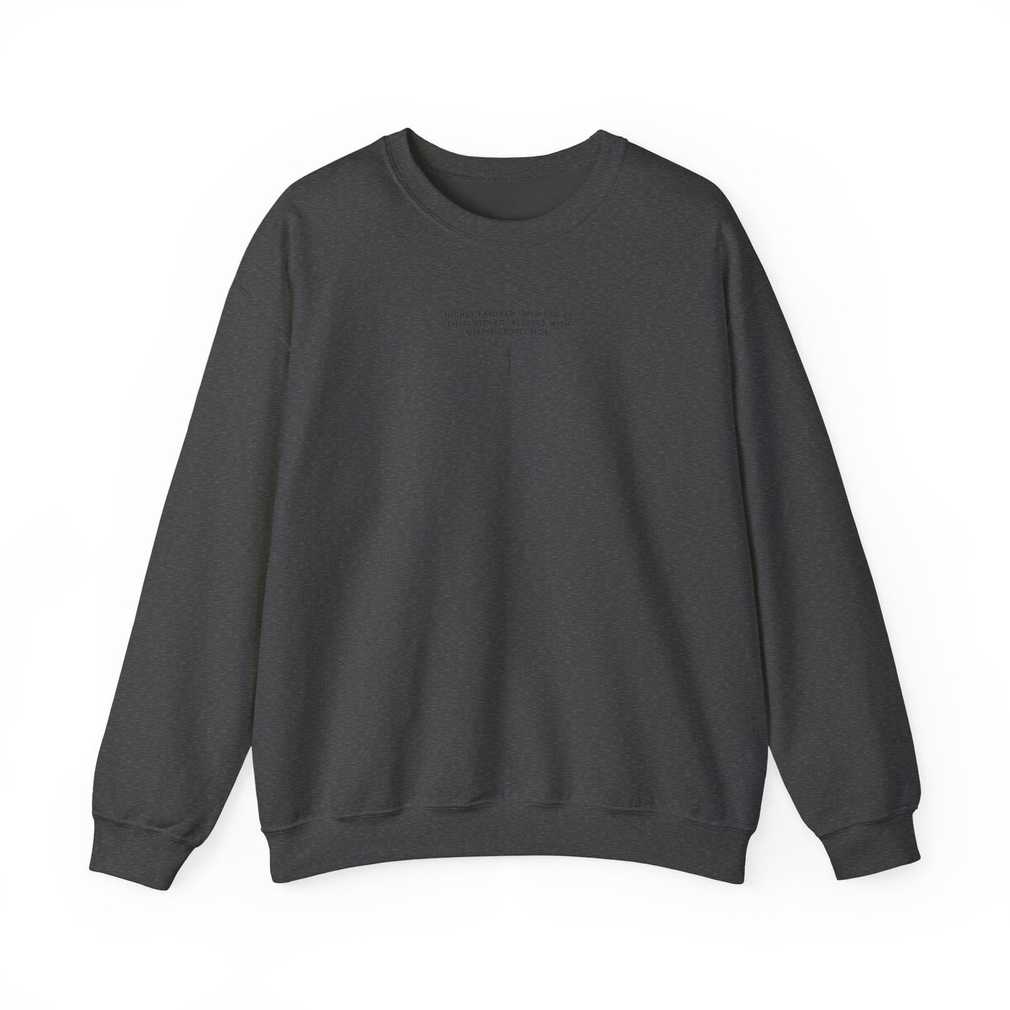 Chosen One/Black Unisex Heavy Blend™ Crewneck Sweatshirt