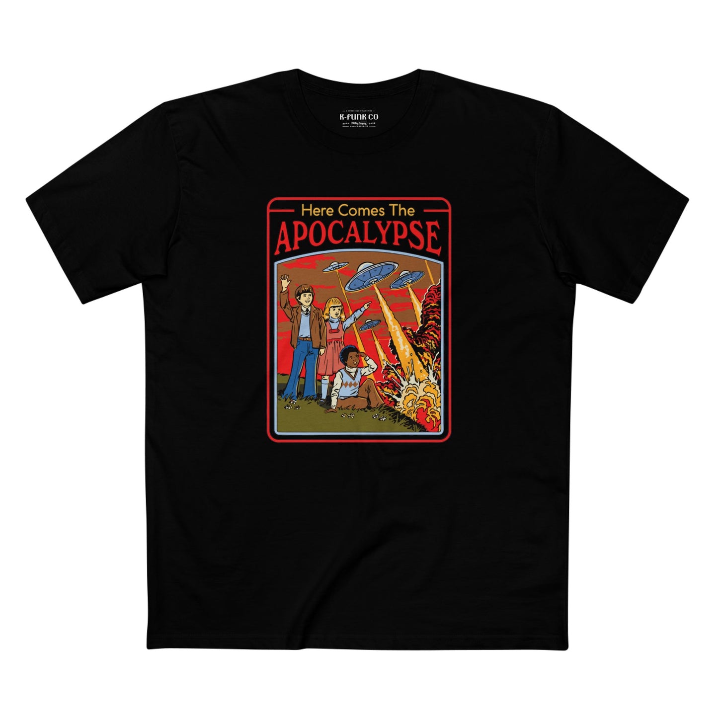 Apocalypse Retro Graphic Tee — The End Times Design
