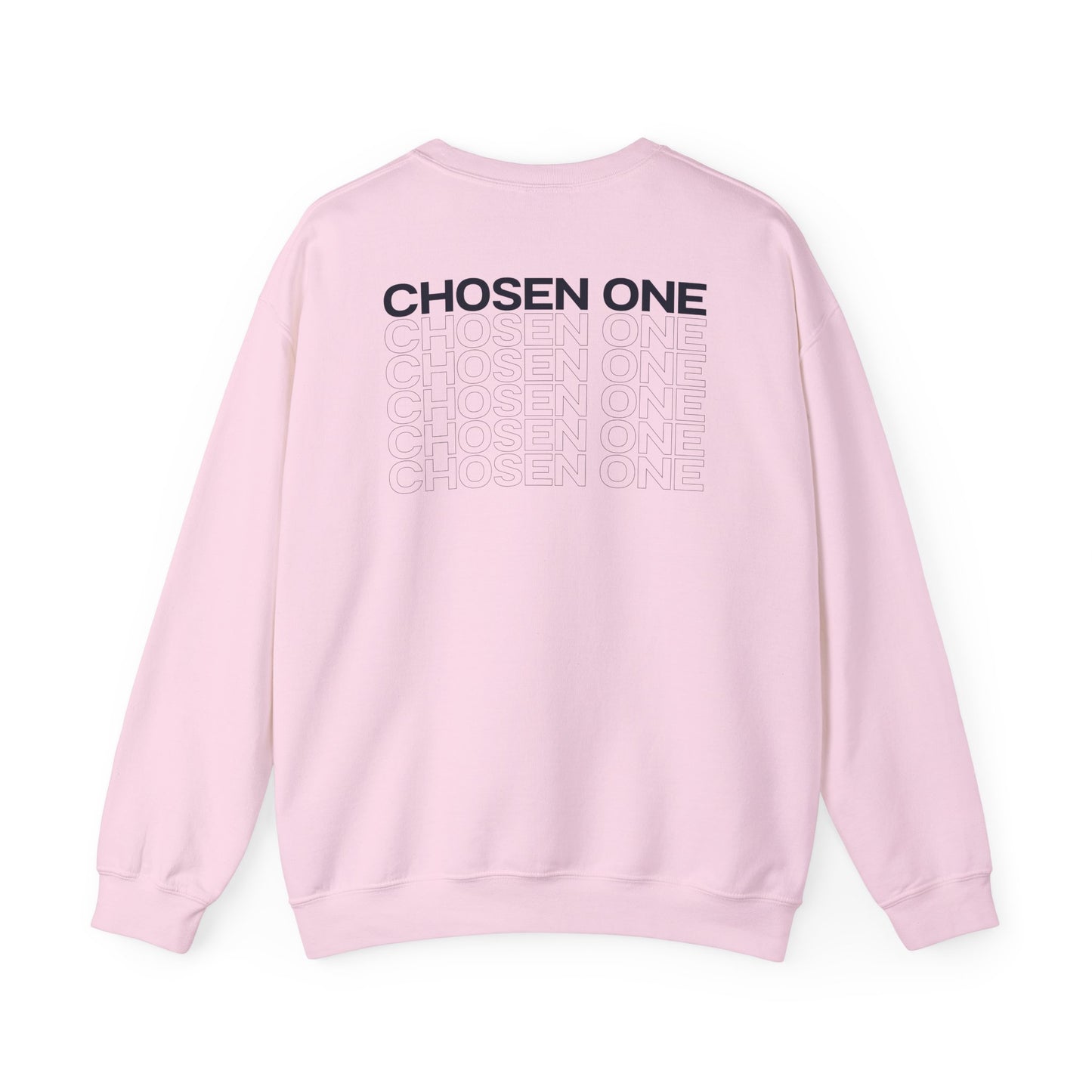 Chosen One/Black Unisex Heavy Blend™ Crewneck Sweatshirt