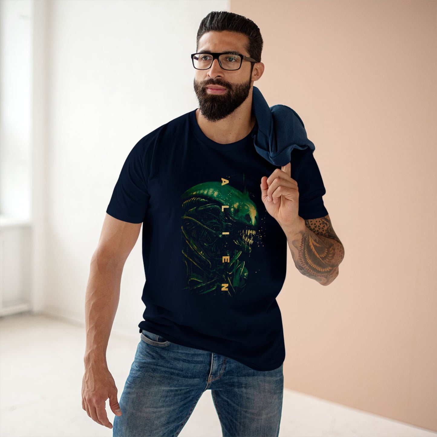 80s  Alien Movie Tee, Alien T-shirt, Retro Film Graphic T-Shirt