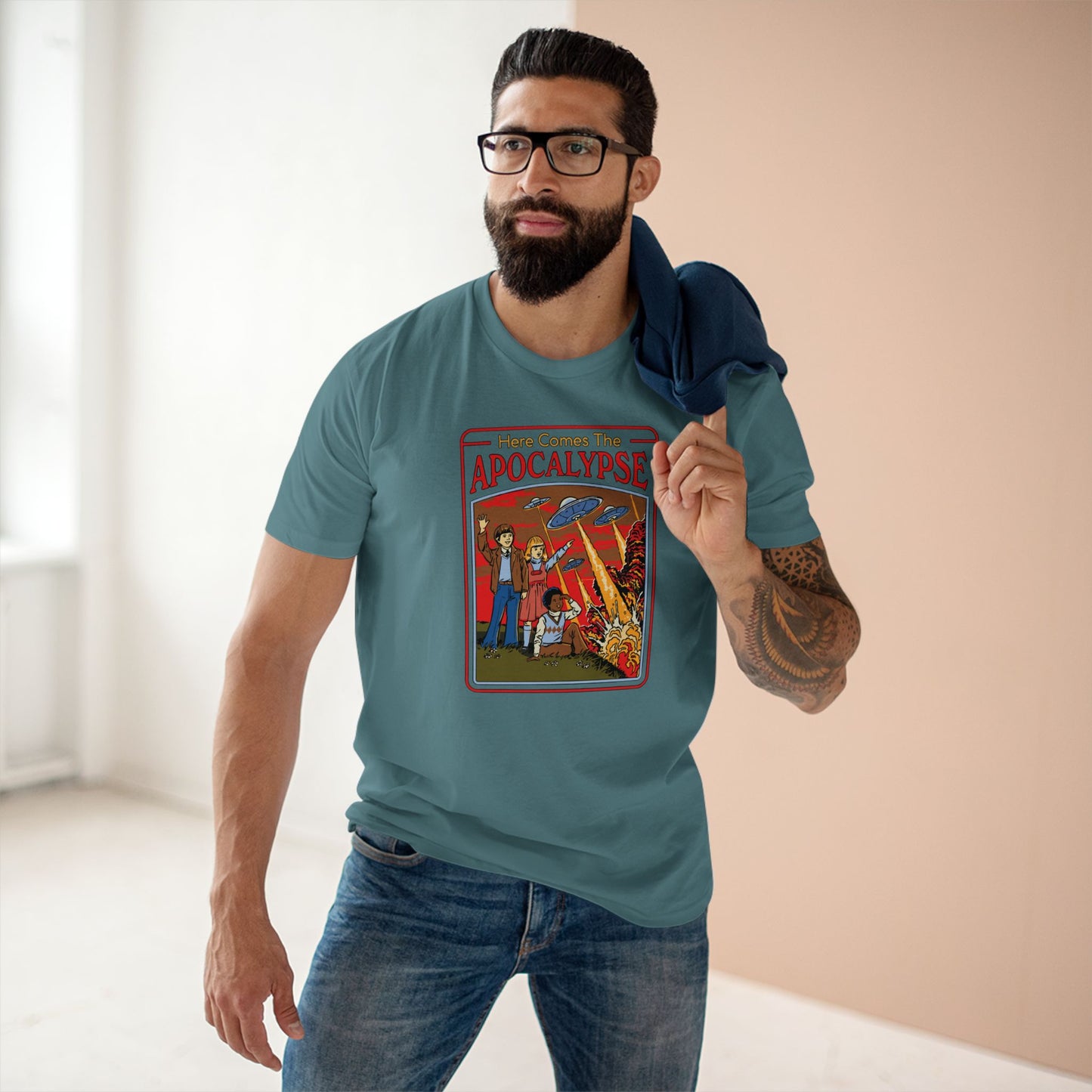 Apocalypse Retro Graphic Tee — The End Times Design