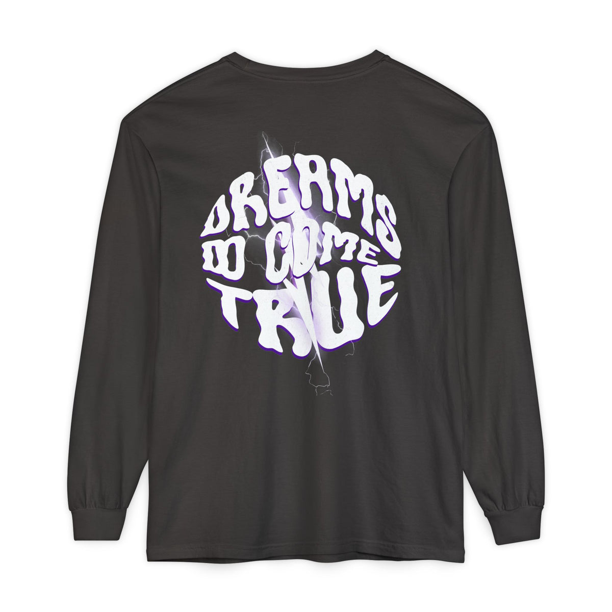 Dreams Do Come True Graphic Long Sleeve T-Shirt