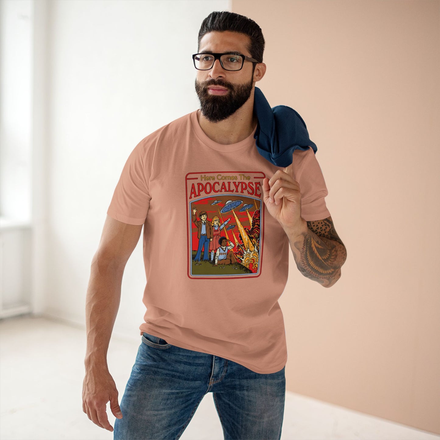 Apocalypse Retro Graphic Tee — The End Times Design