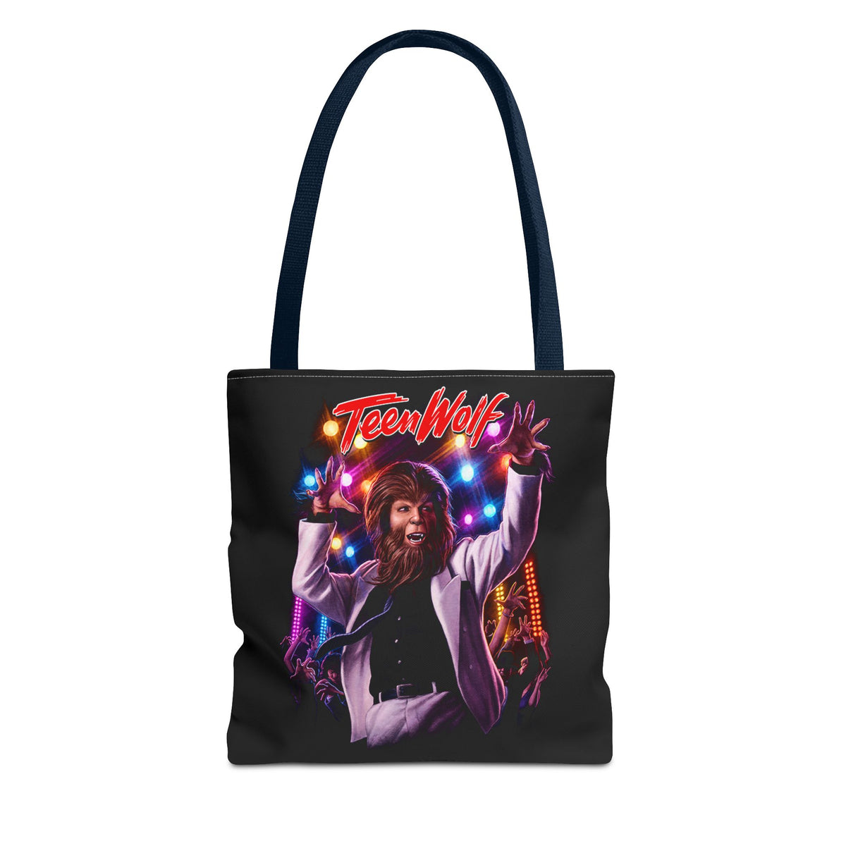 Teen Wolf 80s Werewolf Classic Movie Tote Bag