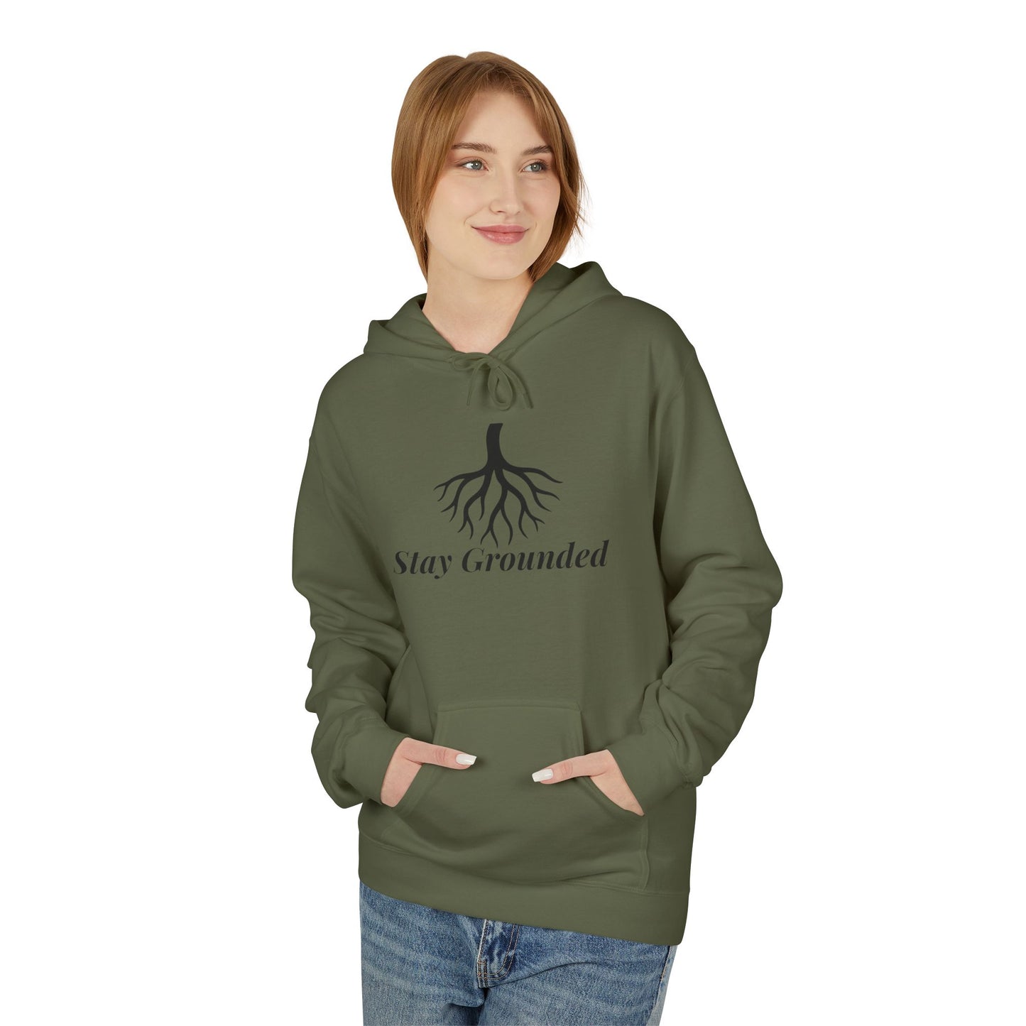 Stay Grounded Hoodie - Unisex Fleece
