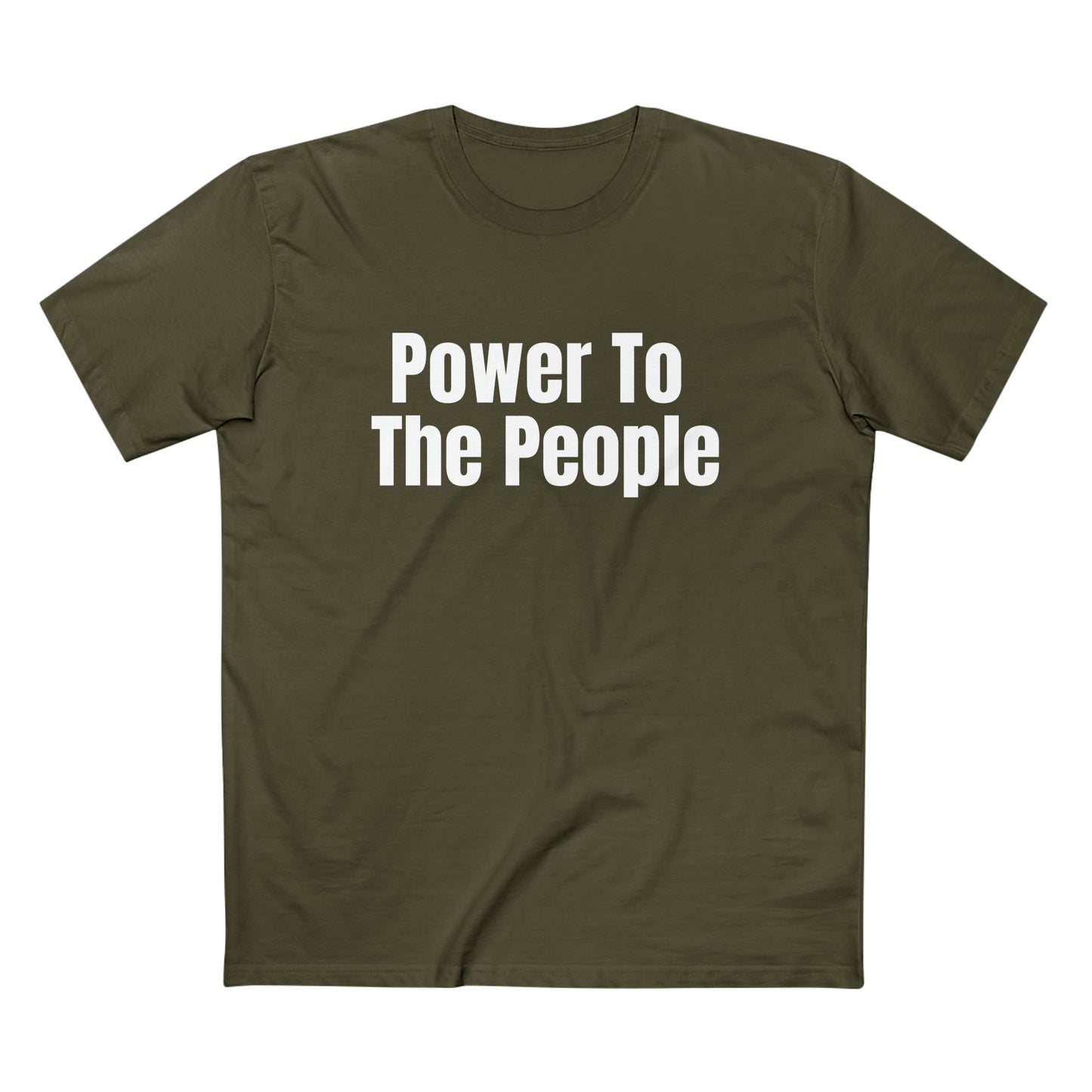 Power To The People Staple Tee