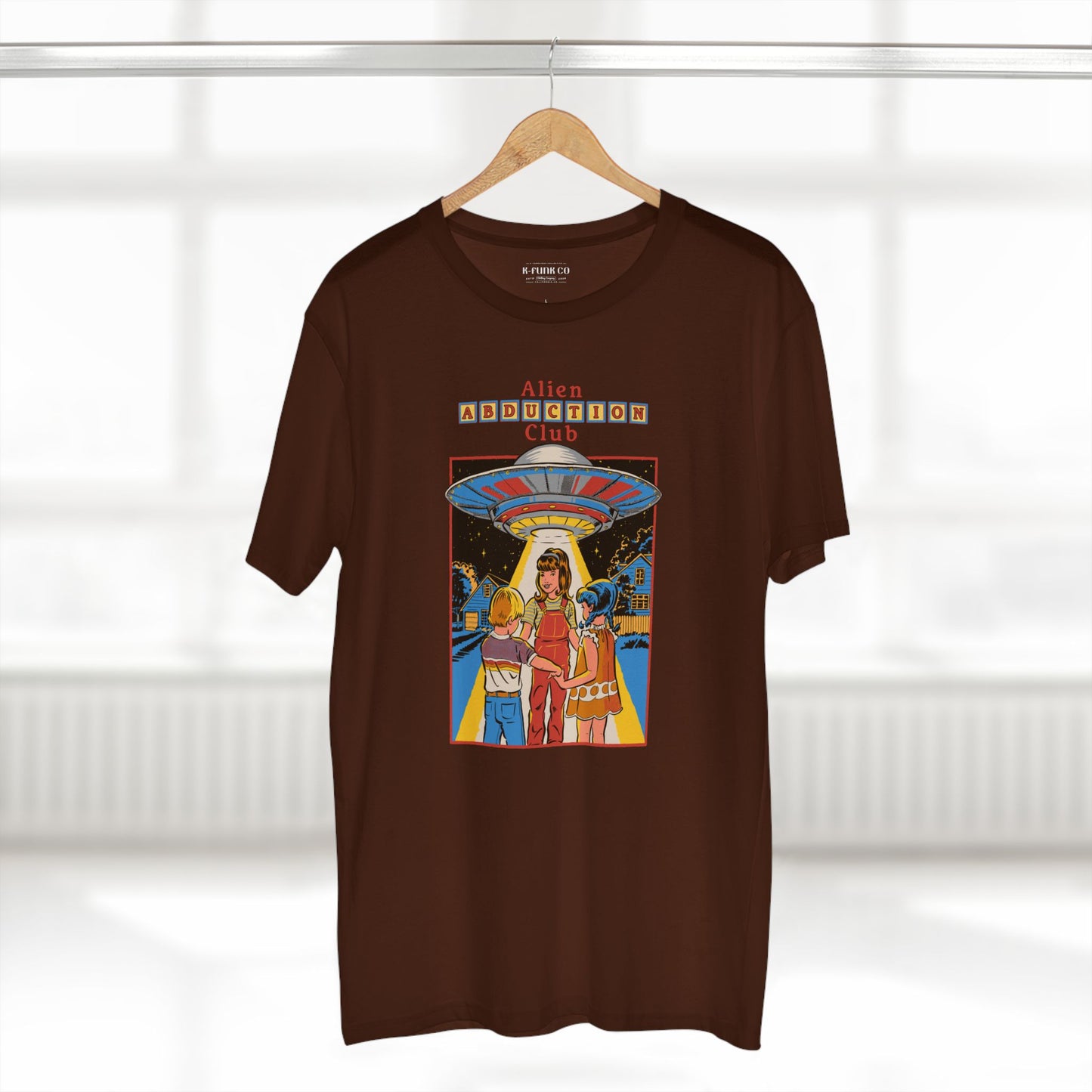 Alien Abduction Club Tee, Alien T-shirt, Retro Horror Graphic T-Shirt