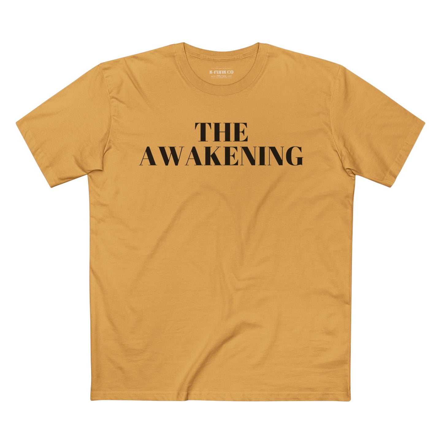 The Awakening Tee/Black Font