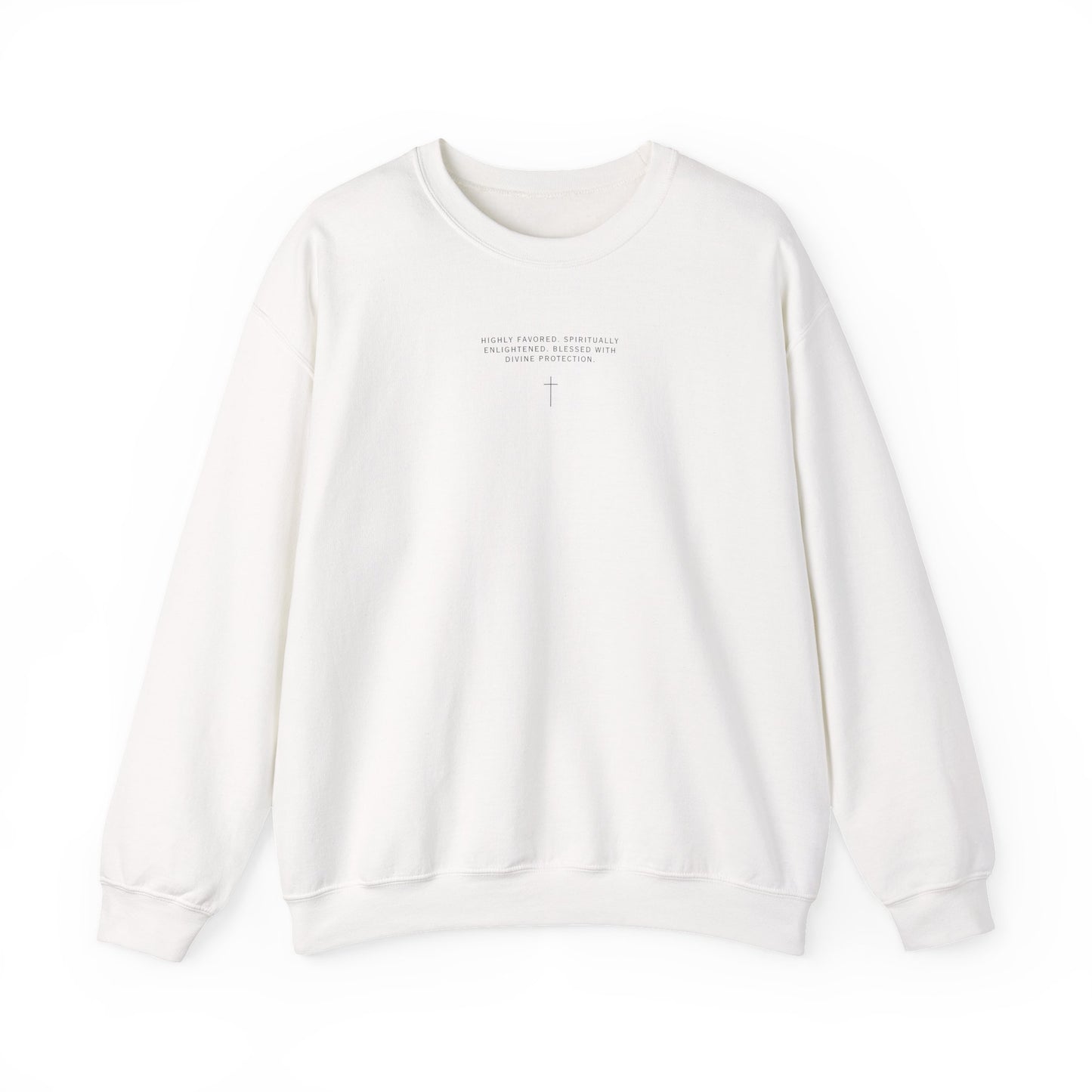 Chosen One/Black Unisex Heavy Blend™ Crewneck Sweatshirt