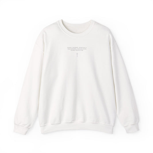 Chosen One/Black Unisex Heavy Blend™ Crewneck Sweatshirt