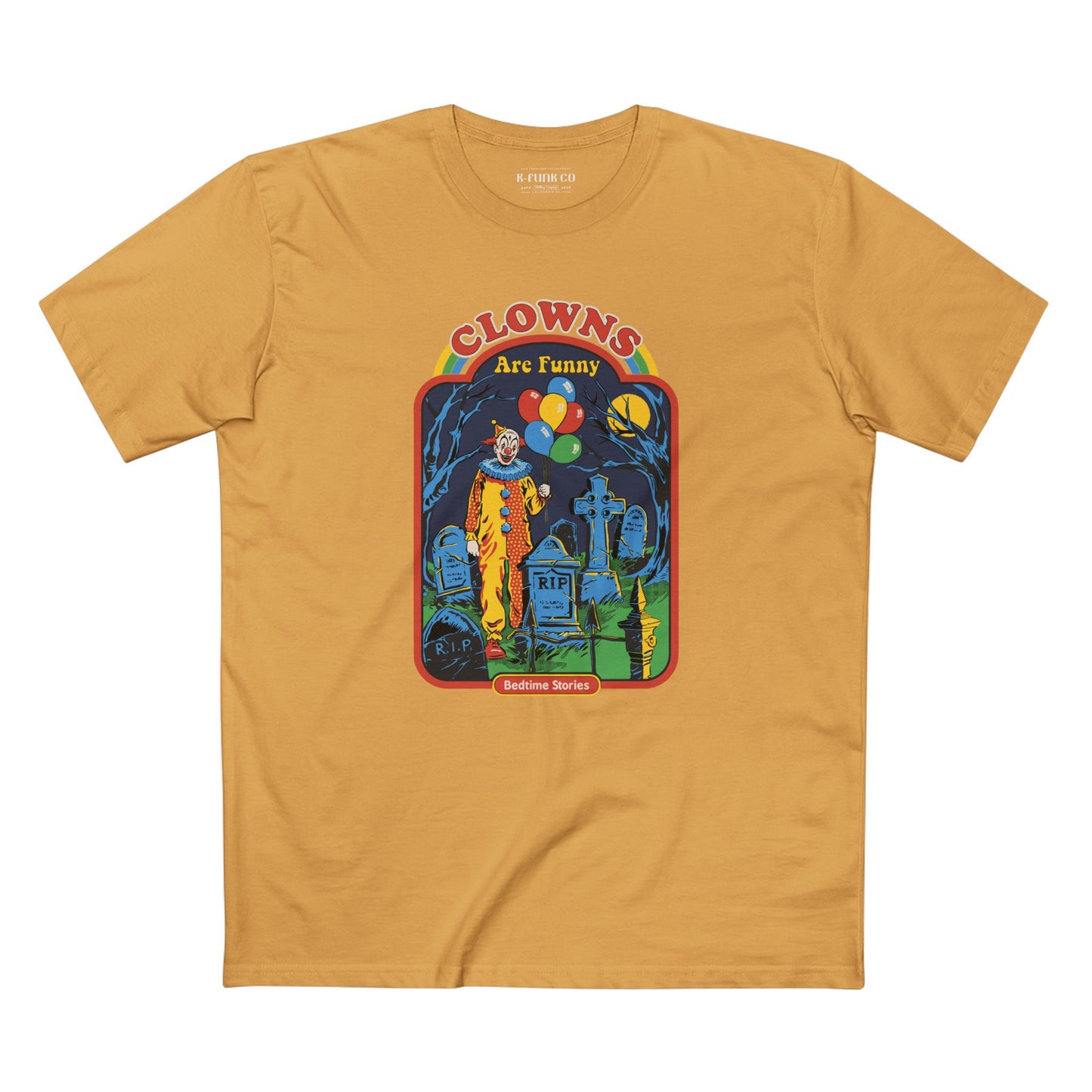 Retro Horror Clown Tee — Nostalgic 80s Film Graphic